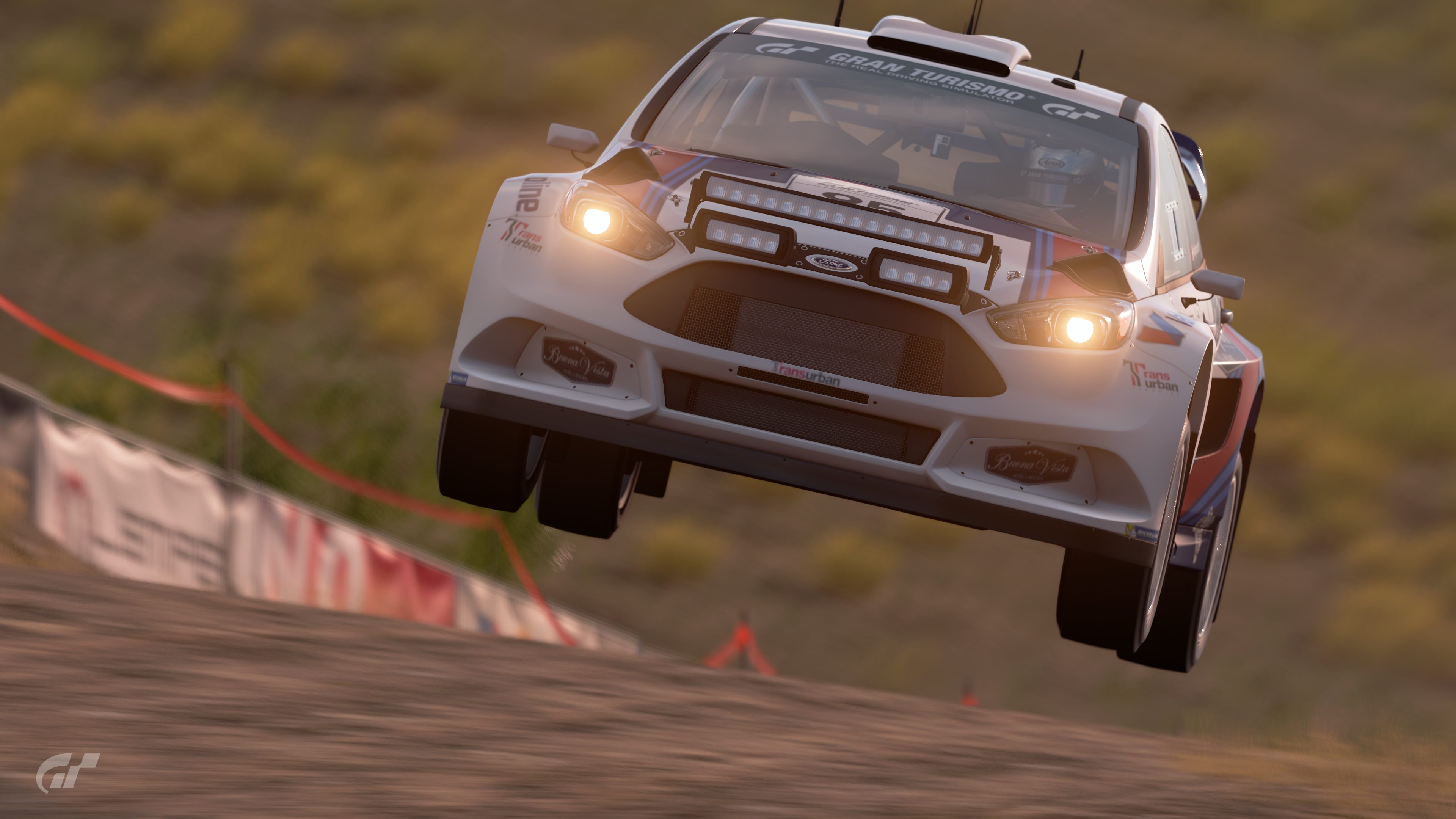 GT Sport "Rallying" - Ford Focus Gr.B At Fishermans Ranch (Motion Blur)