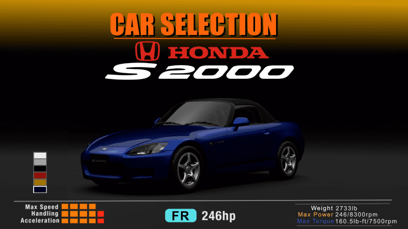 GT2 Arcade Mode Screen Redux - Honda S2000.png