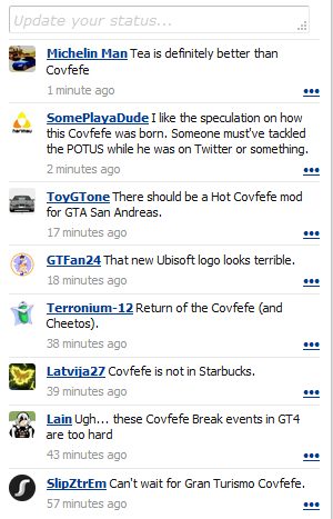 GTPlanet liked how stupid this new Covfefe thing turned out