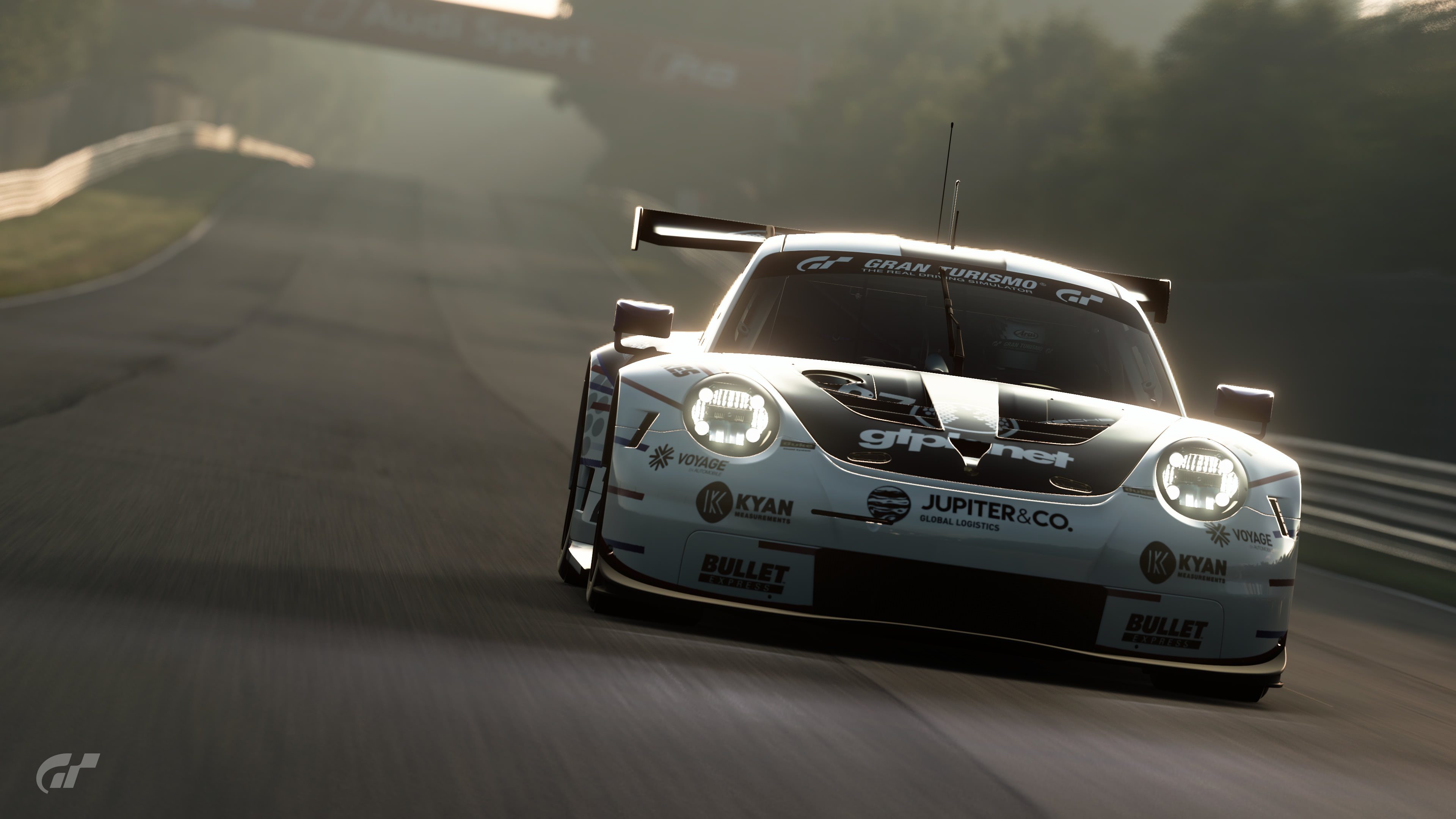 GTPlanet's glory GT3 on the Nurburgring stretch