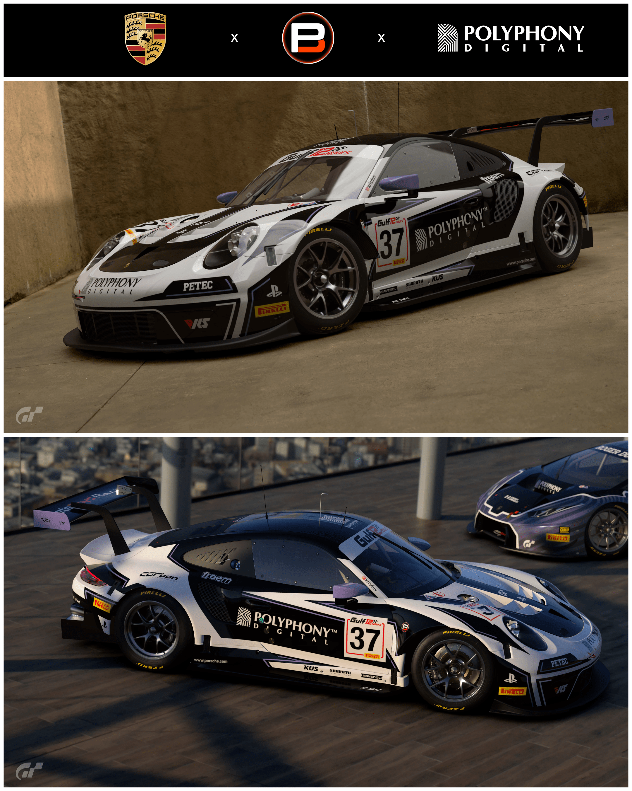 Gulf12Hours Polyphony Digital RSR #37