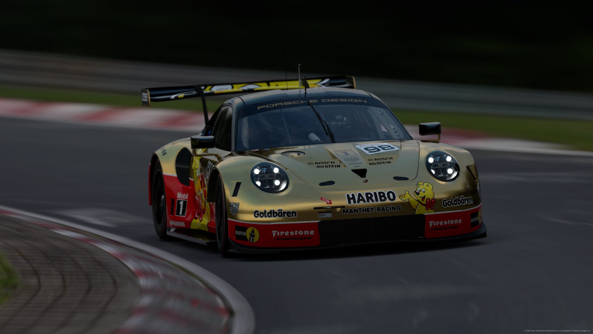 Haribo Goldbaren Porsche 911 RSR