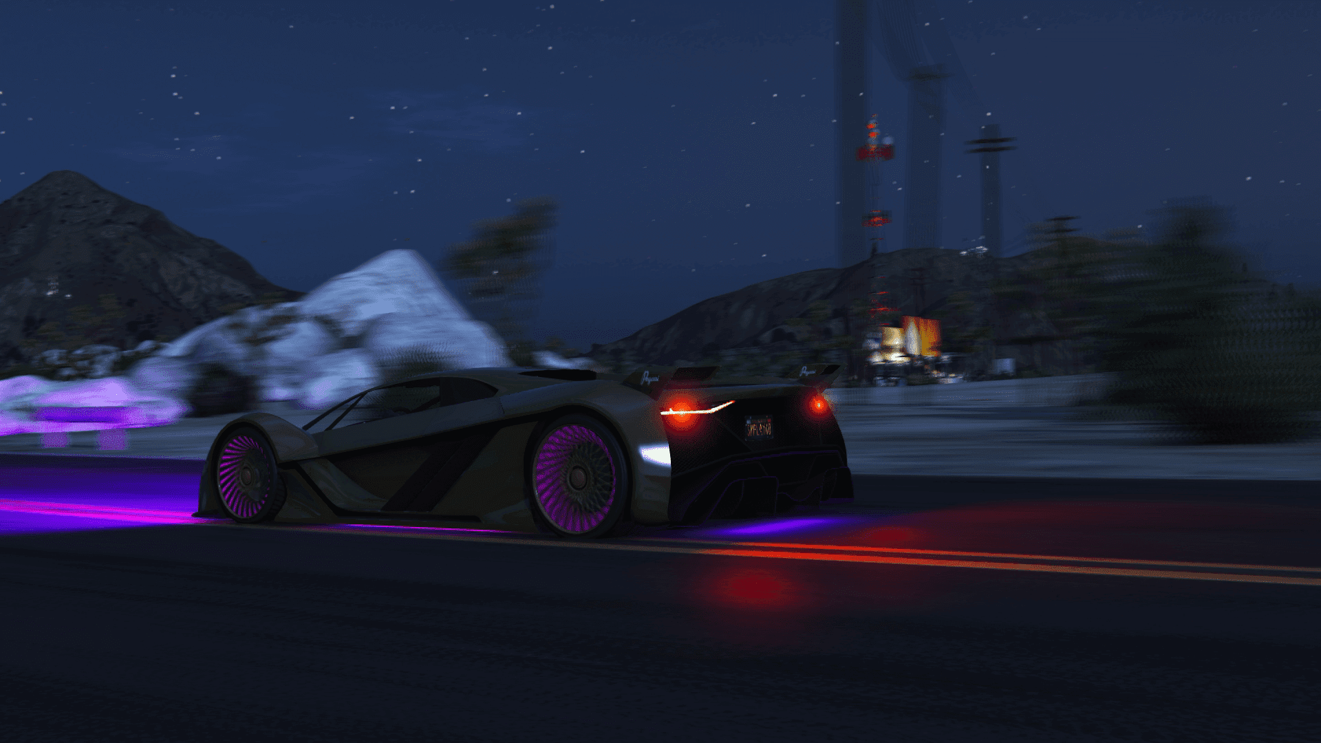 (HD) A thorough investigation of Sandy Shores' rolling blackouts attribute to the presence of a charging Pegassi Tezeract 9