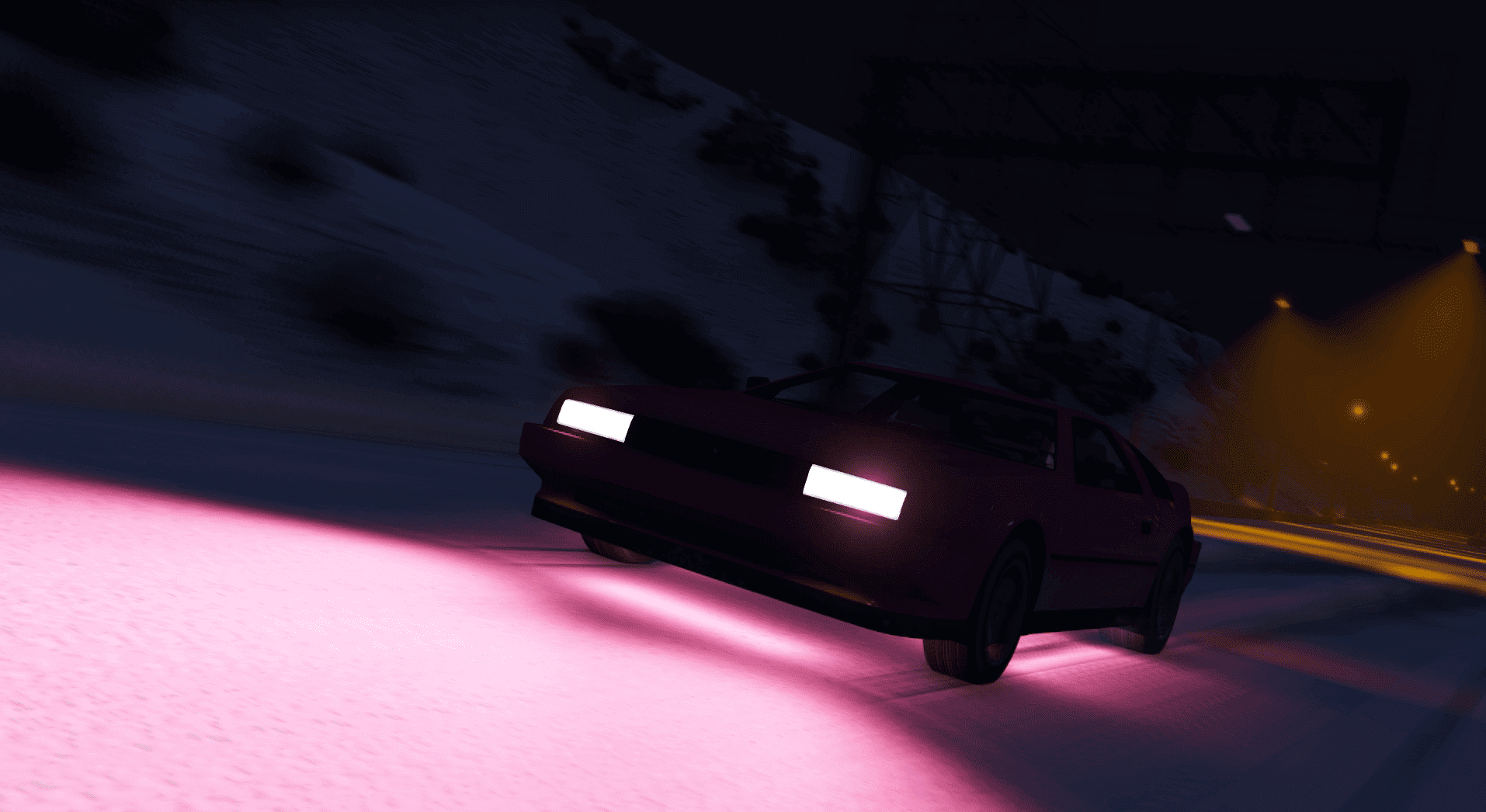 (HD) Plowing away some ice and sleet with the SPD Custom Special Pink Diamond Imponte Deluxo 1