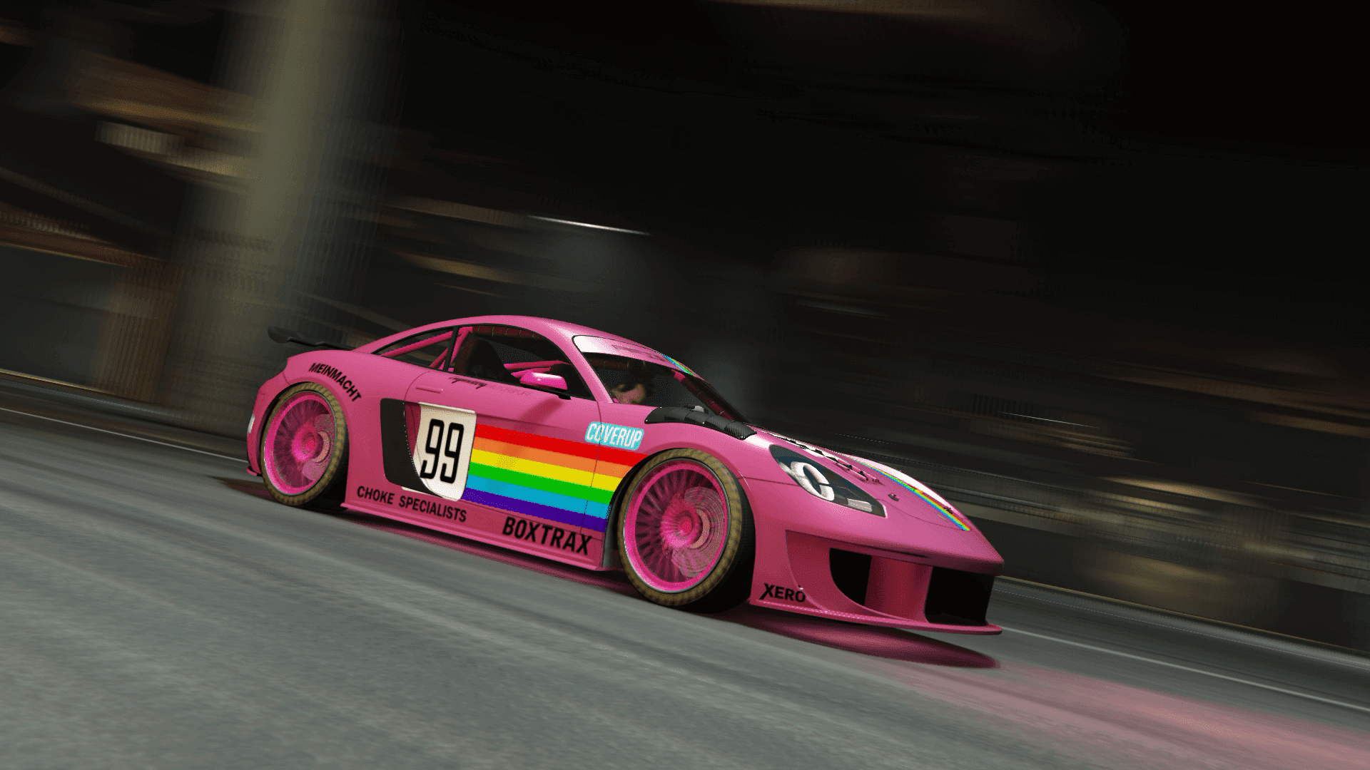 (HD) Pushing rainbows and general love out of the test track through a tuned up Pfister Growler 5