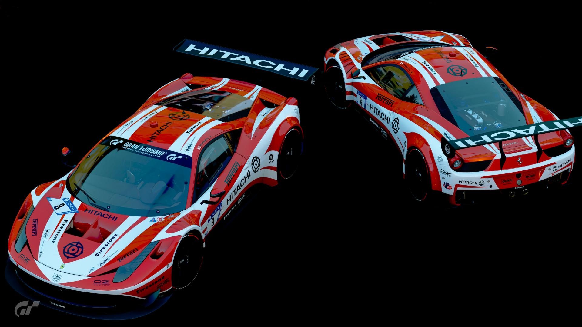 HITACHI Racing Livery