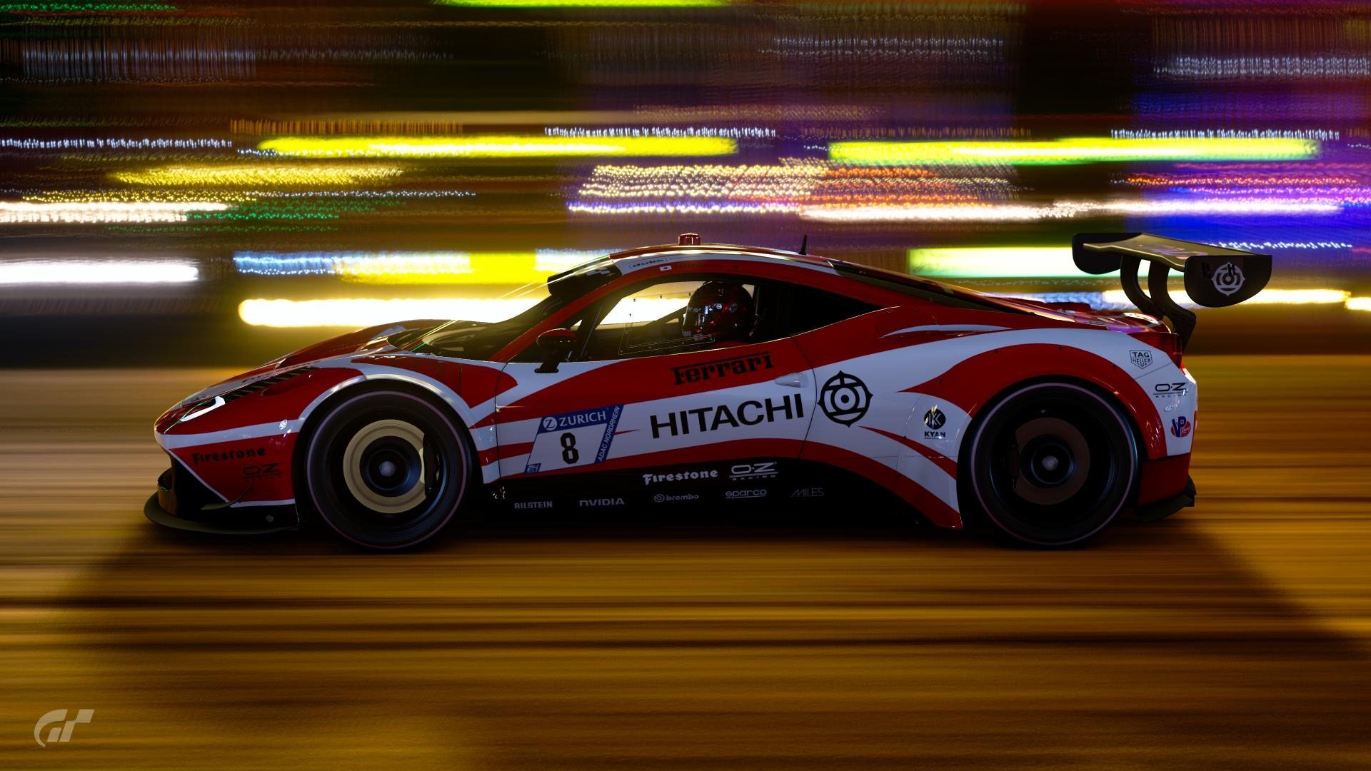 HITACHI Racing Livery