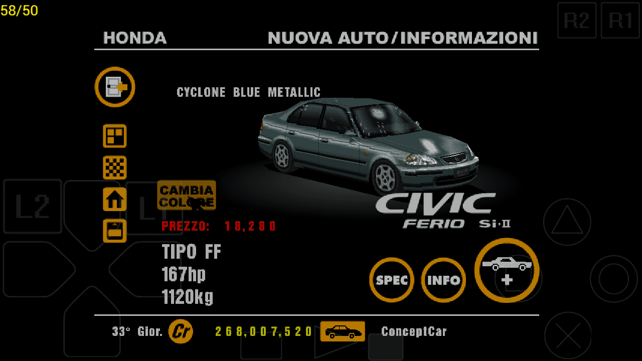 Honda Civic Ferio Si-II (EK)