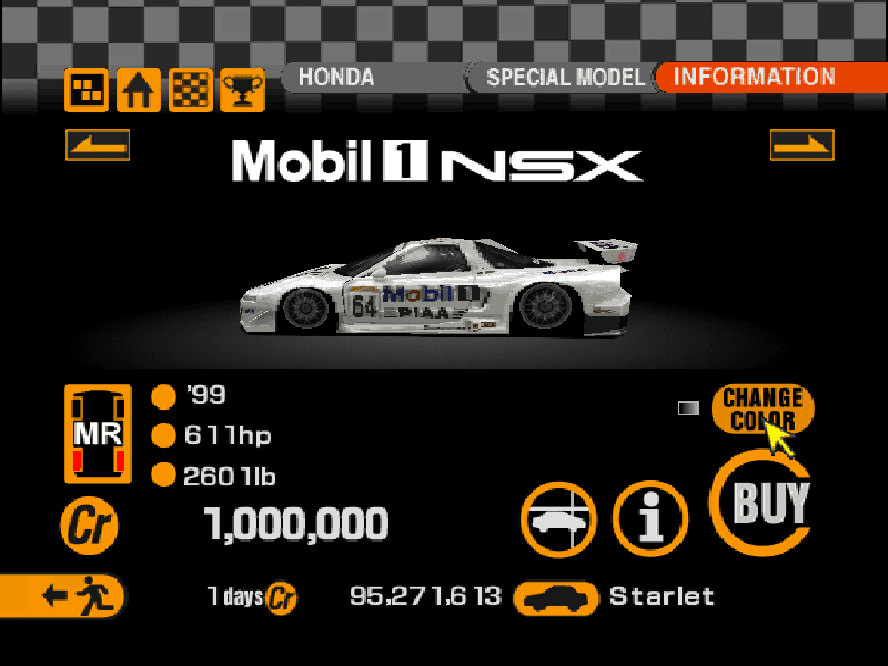 Honda Mobil 1 NSX