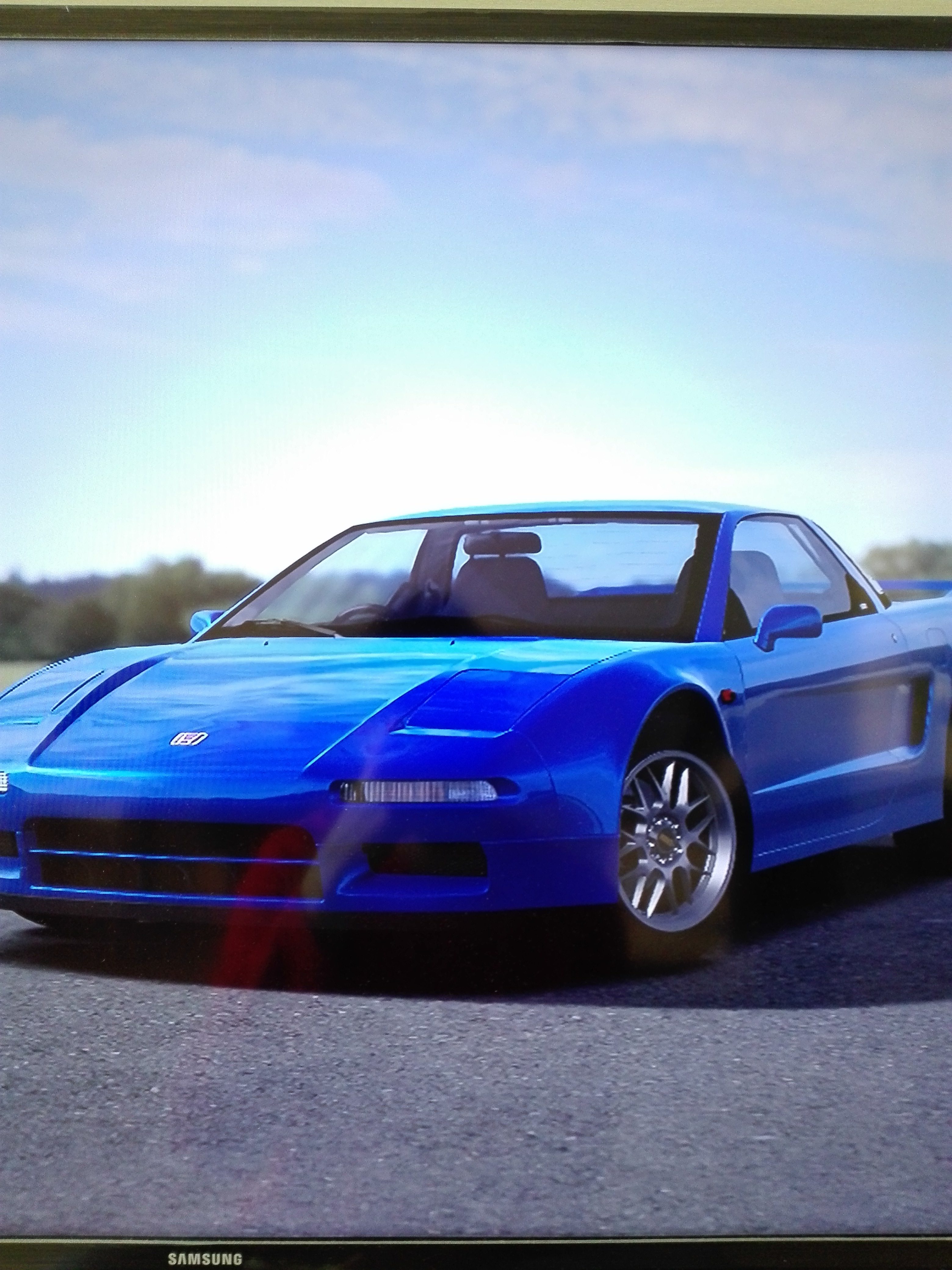 Honda NSX Boulder Opal Blue