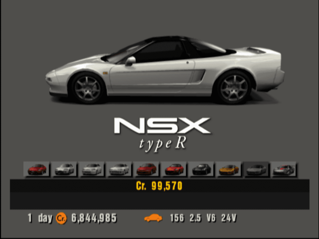 Honda Nsx Type R Gtplanet