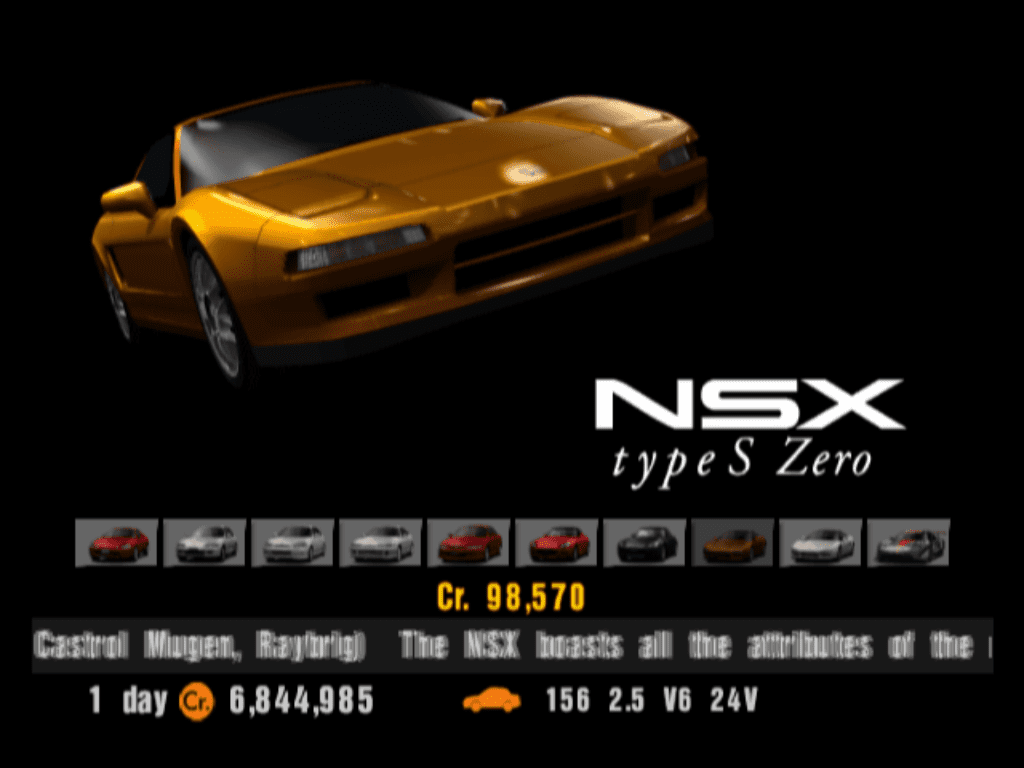 Honda Nsx Type S Zero Gtplanet