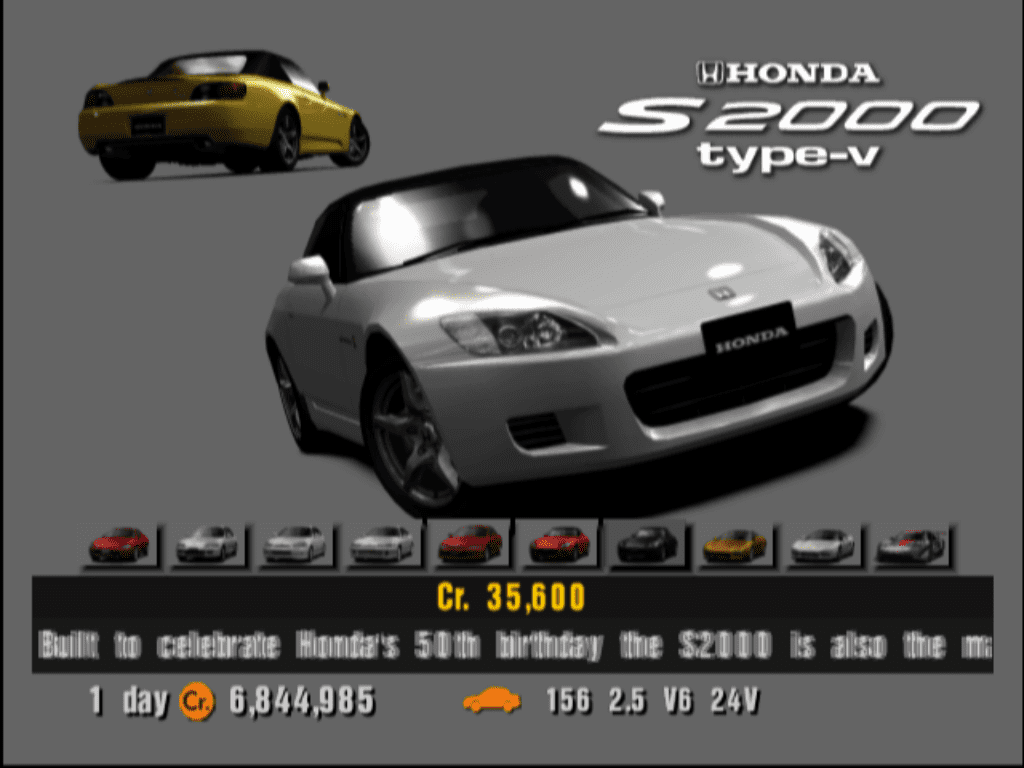 Honda S2000 Type-V