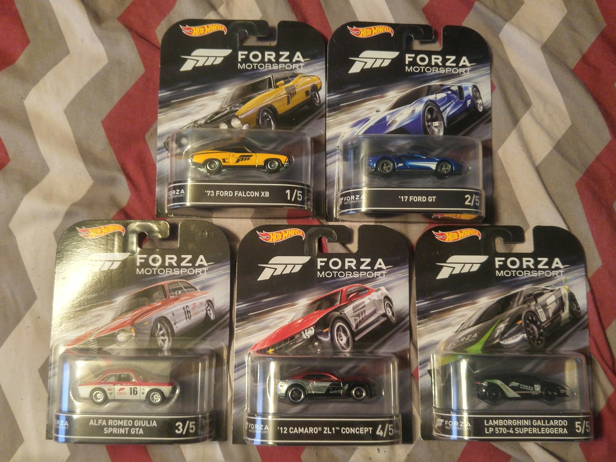 Hot Wheels Retro: Forza set