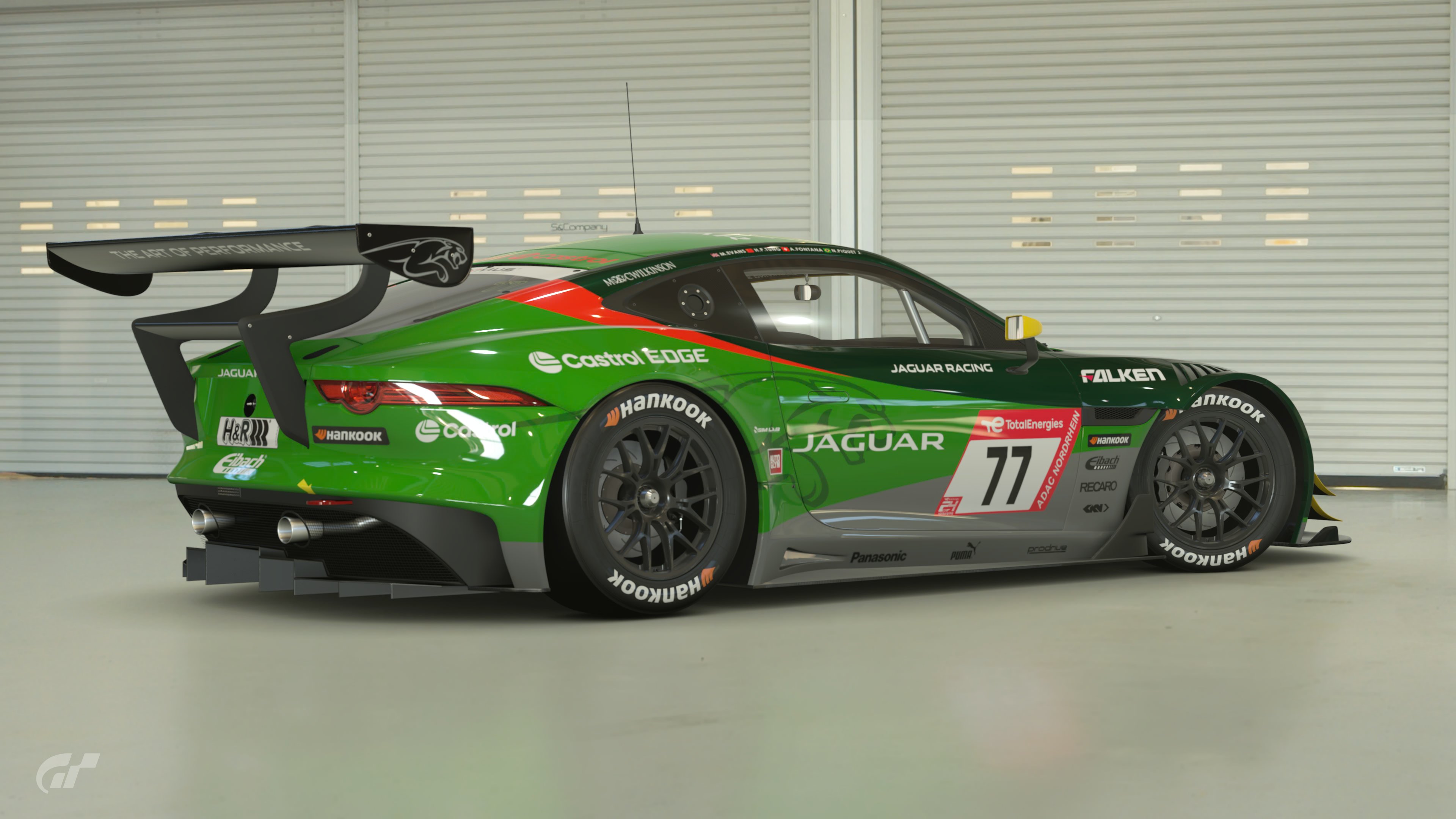 Jaguar Team Castrol F-Type N24 #77 1