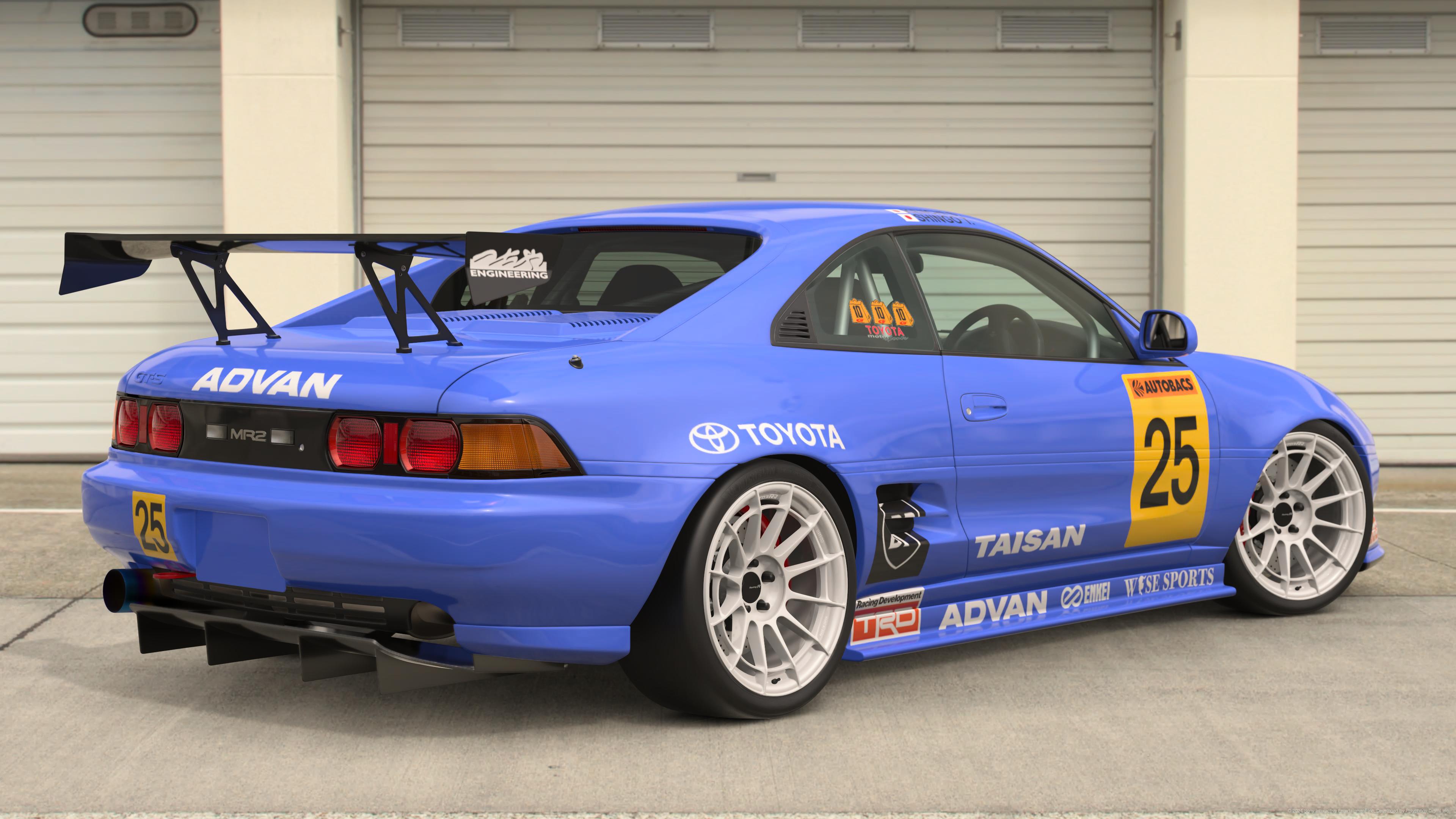 JGTC #25 Taisan/Tsuchiya GT300 MR2 SW20