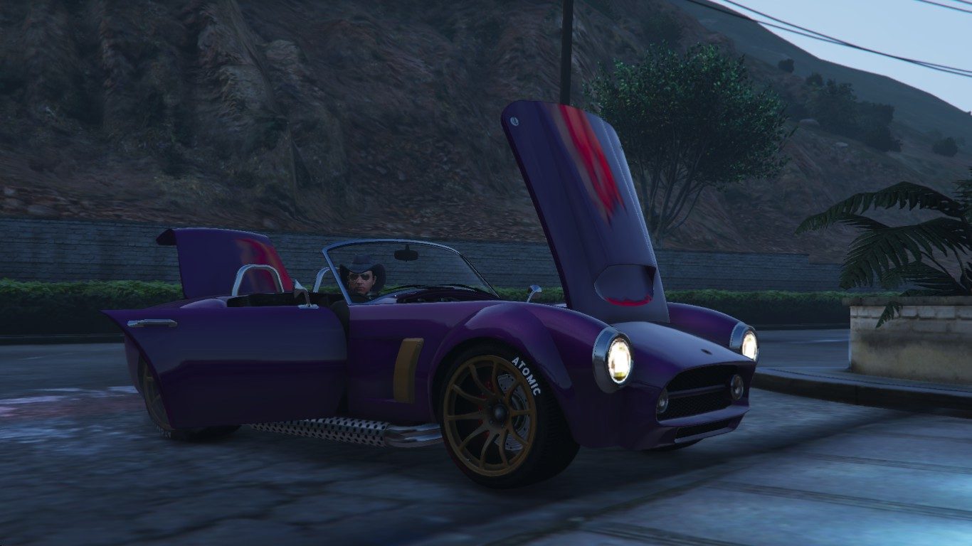 Just felt like driving my Mamba in the highway 1