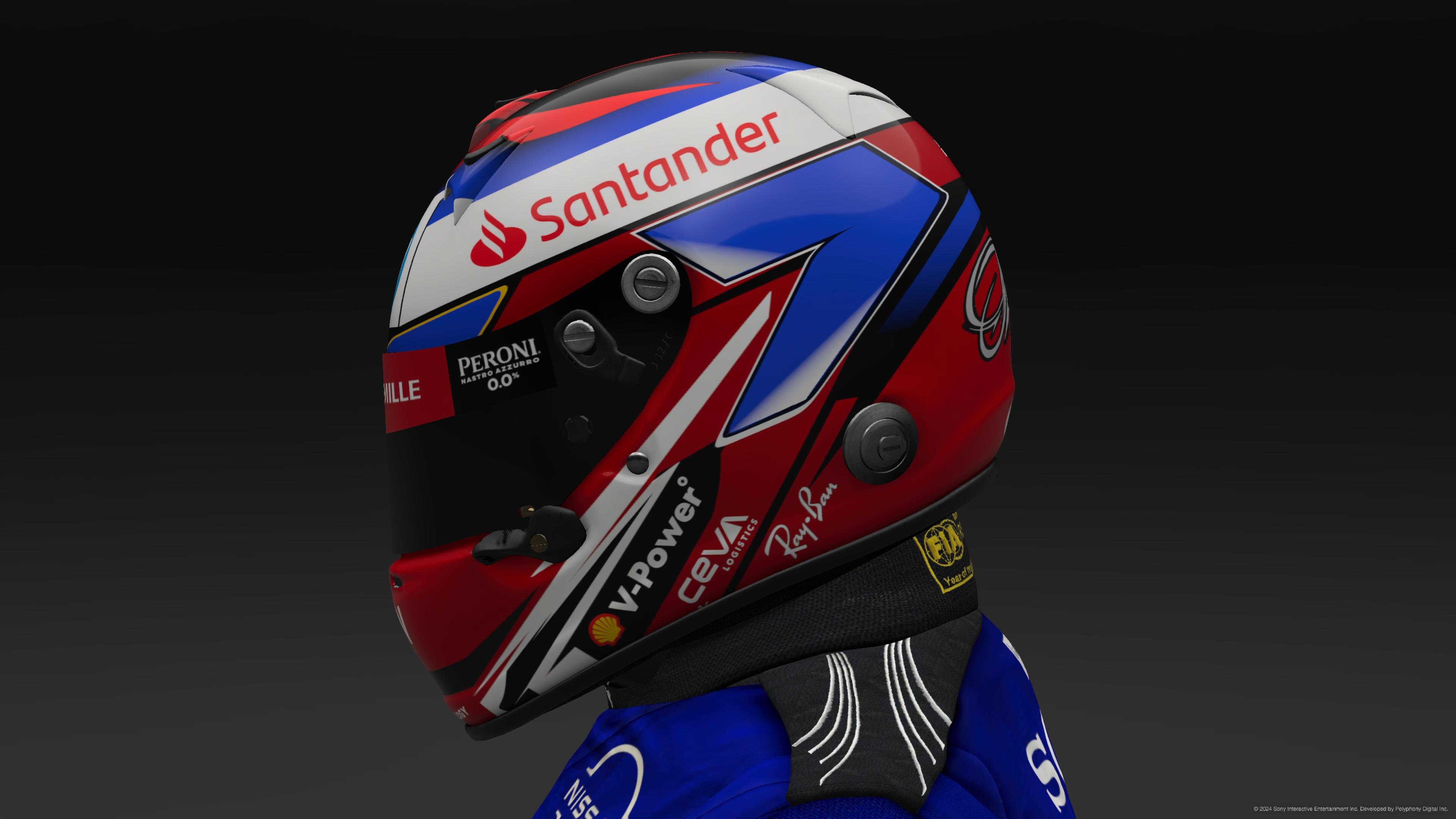 Kimi Raikkonen 2024 Ferrari Helmet - Pic 1