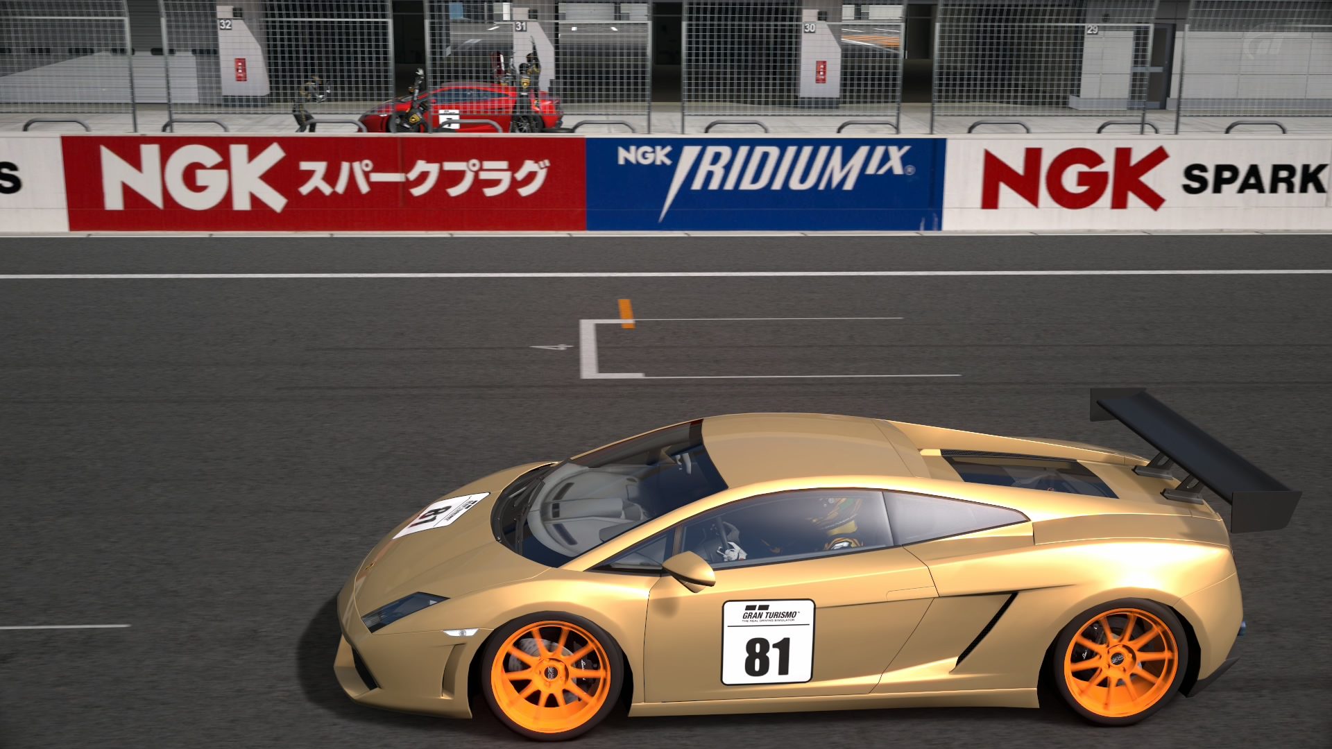 Lamborghini Gallardo GT3 at Fuji Speedway - 1st Race #6