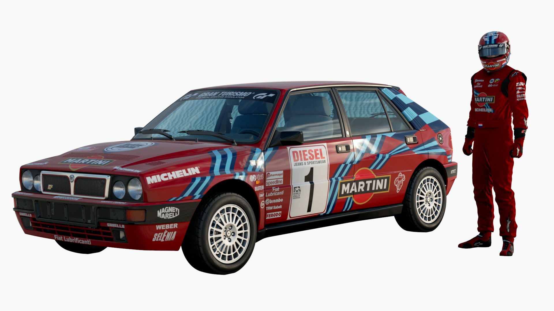 Lancia Delta HF 16v Martini Sanremo V2