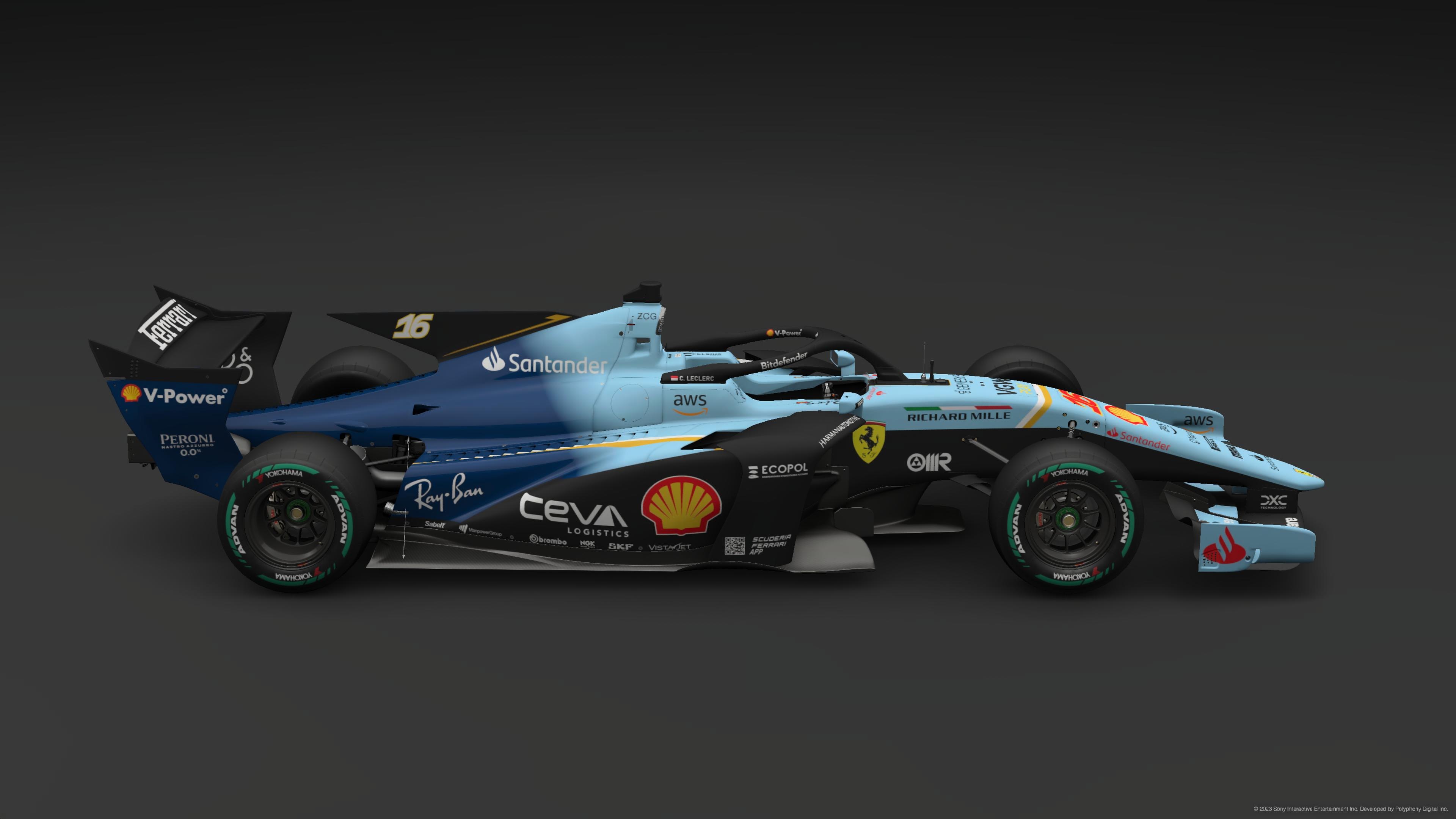 LeClerc 2024 Ferrari F1 Miami GP Spec - Pic 2