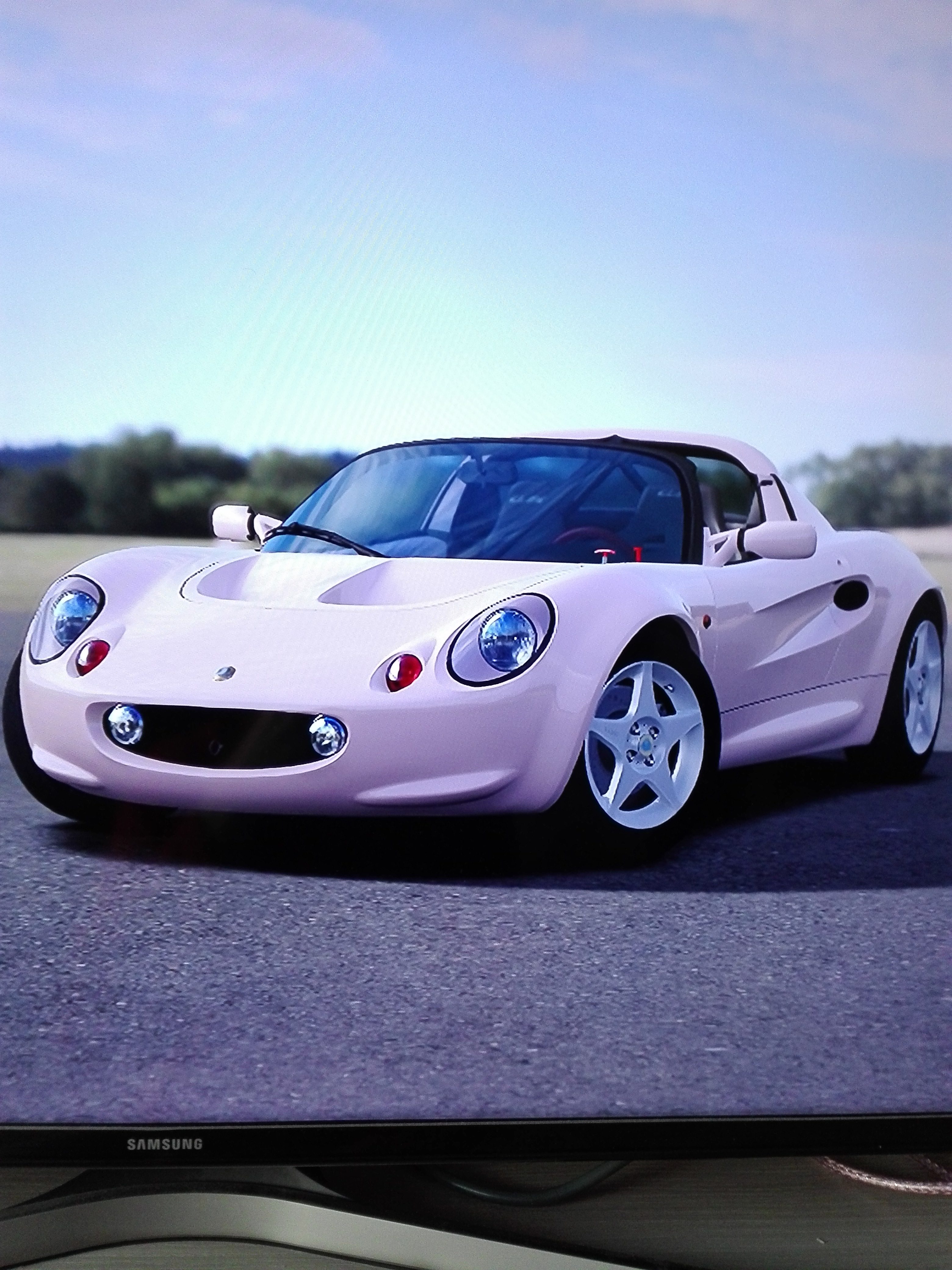 Lotus Elise Rose Pink Metallic