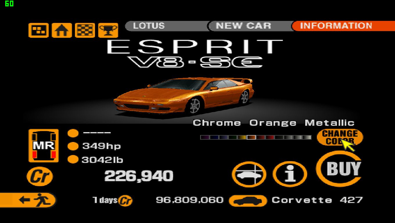 Lotus Esprit V8-SE