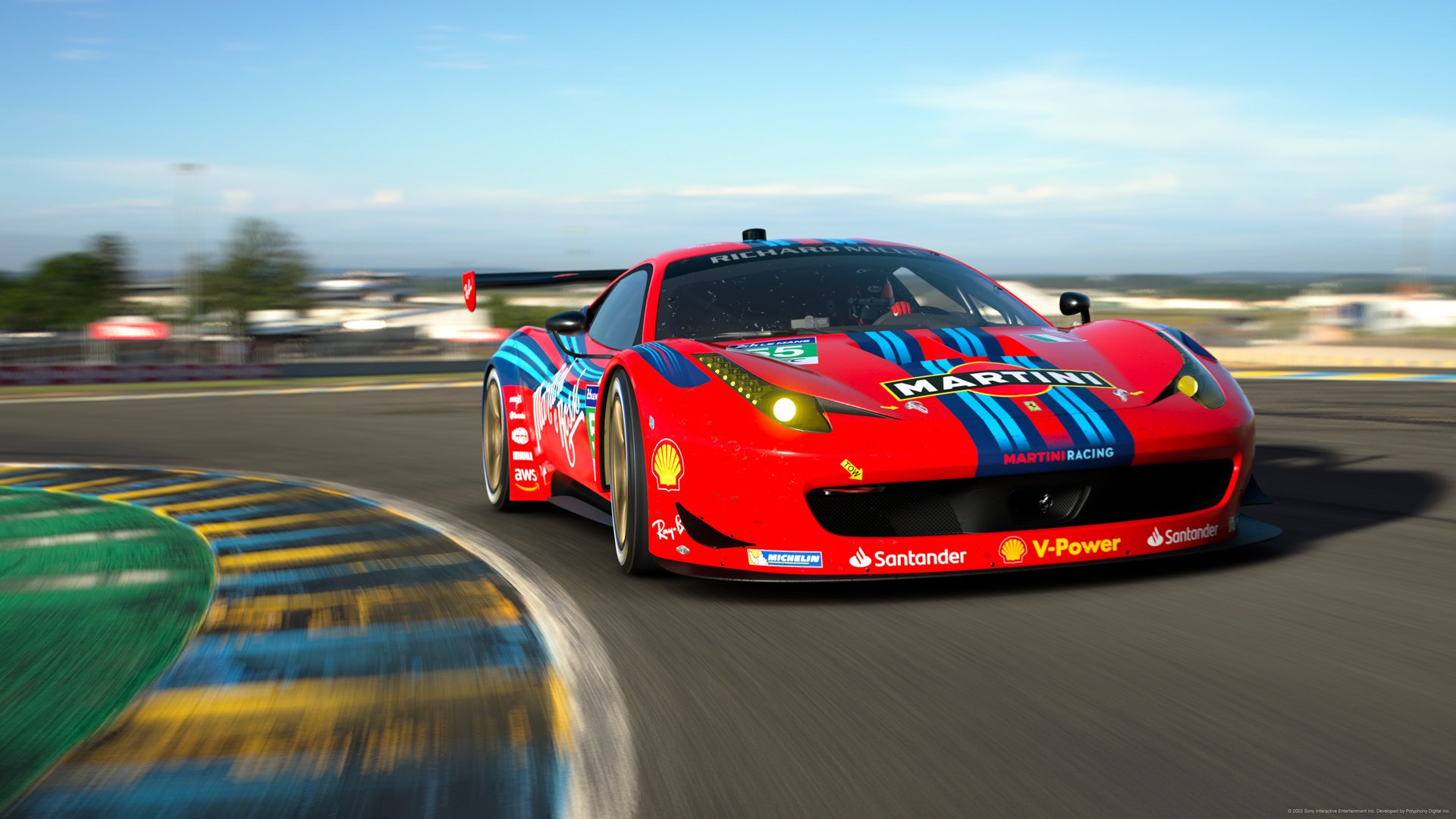 Martini Ferrari 458 Italia GT3