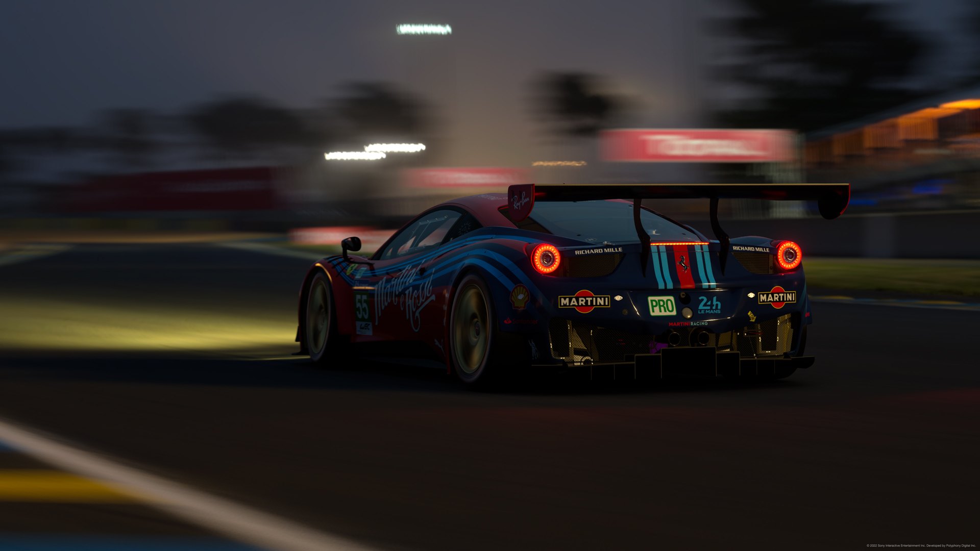 Martini Ferrari 458 Italia GT3