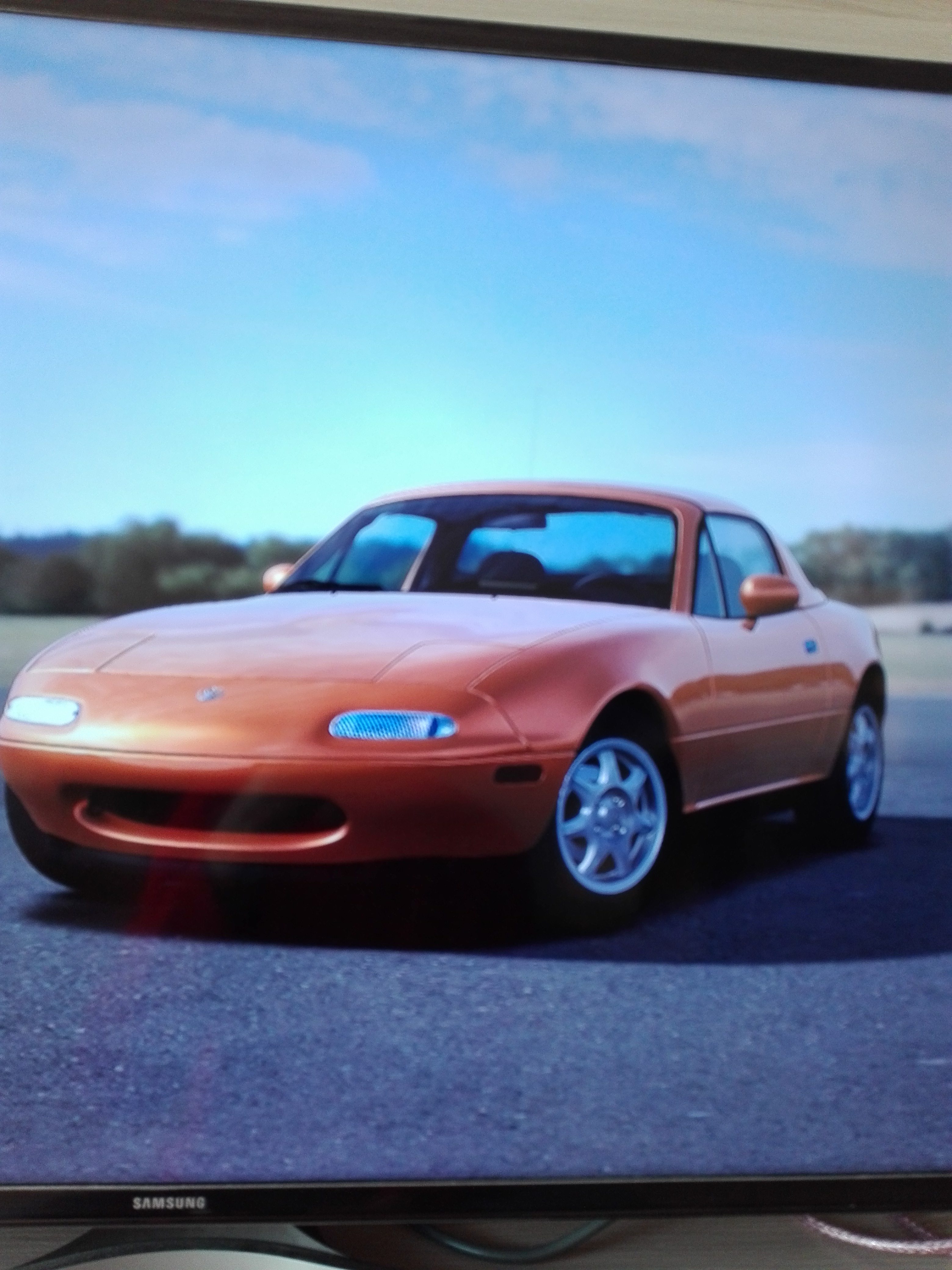 Mazda Eunos Roadster '94 Evolution Orange Mica