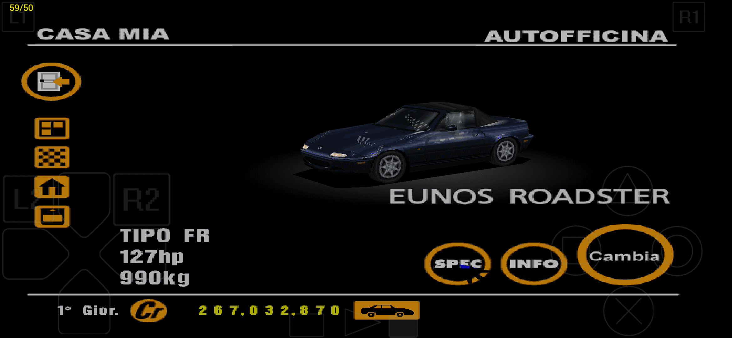 Mazda Eunos Roadster Arcade Blue 2