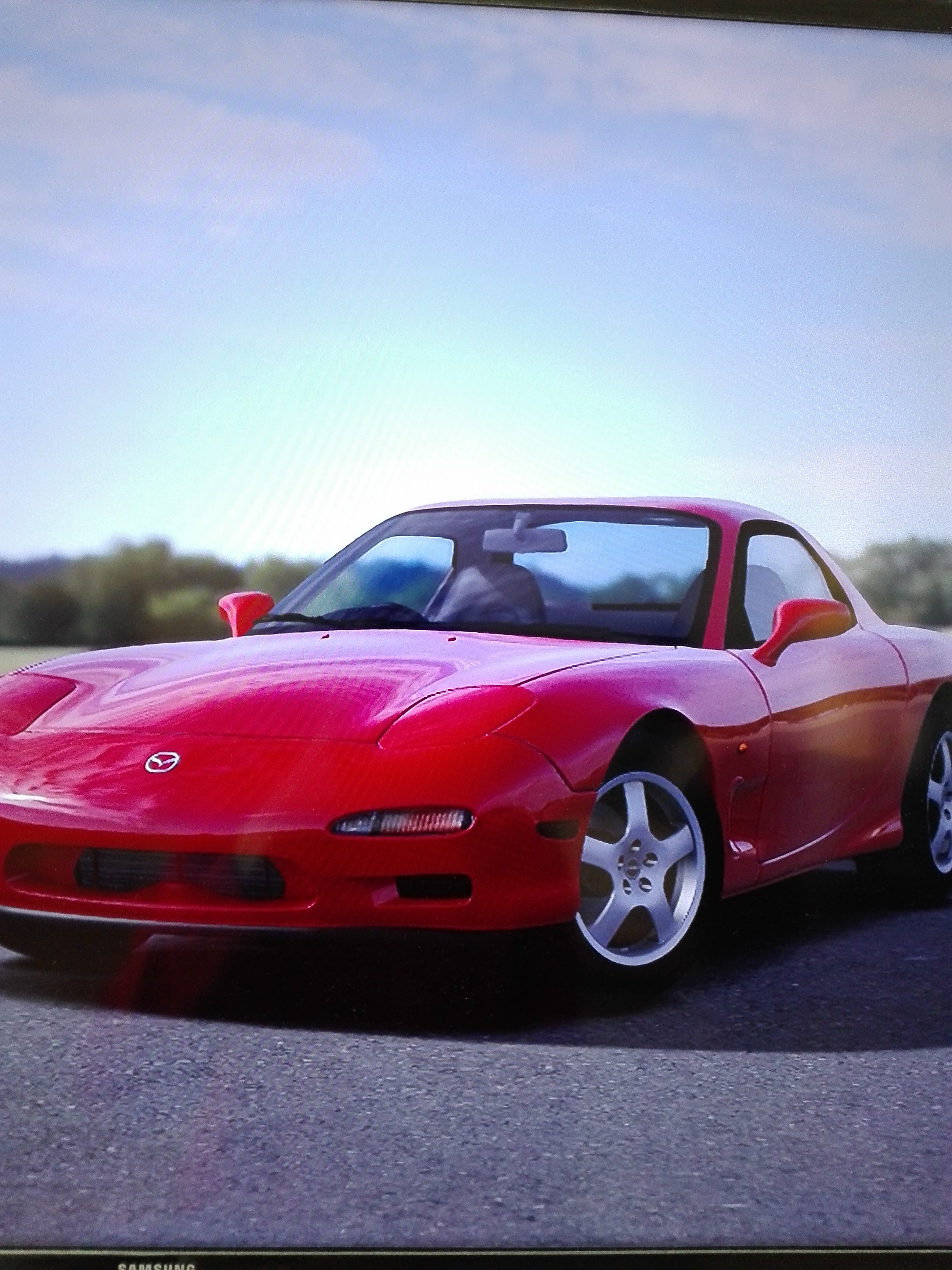 Mazda RX-7 Camelia Red