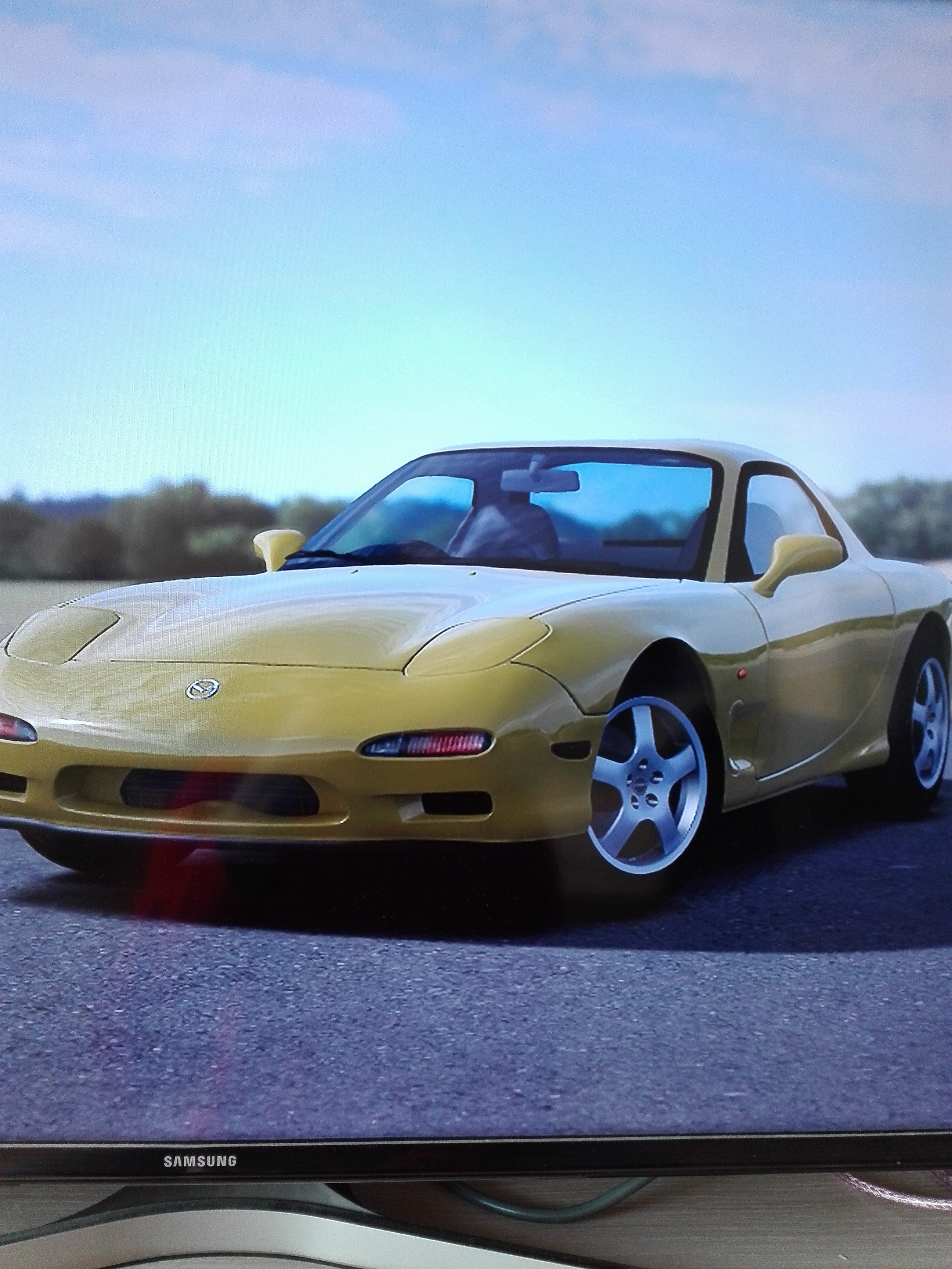 Mazda RX-7 Gold Metallic