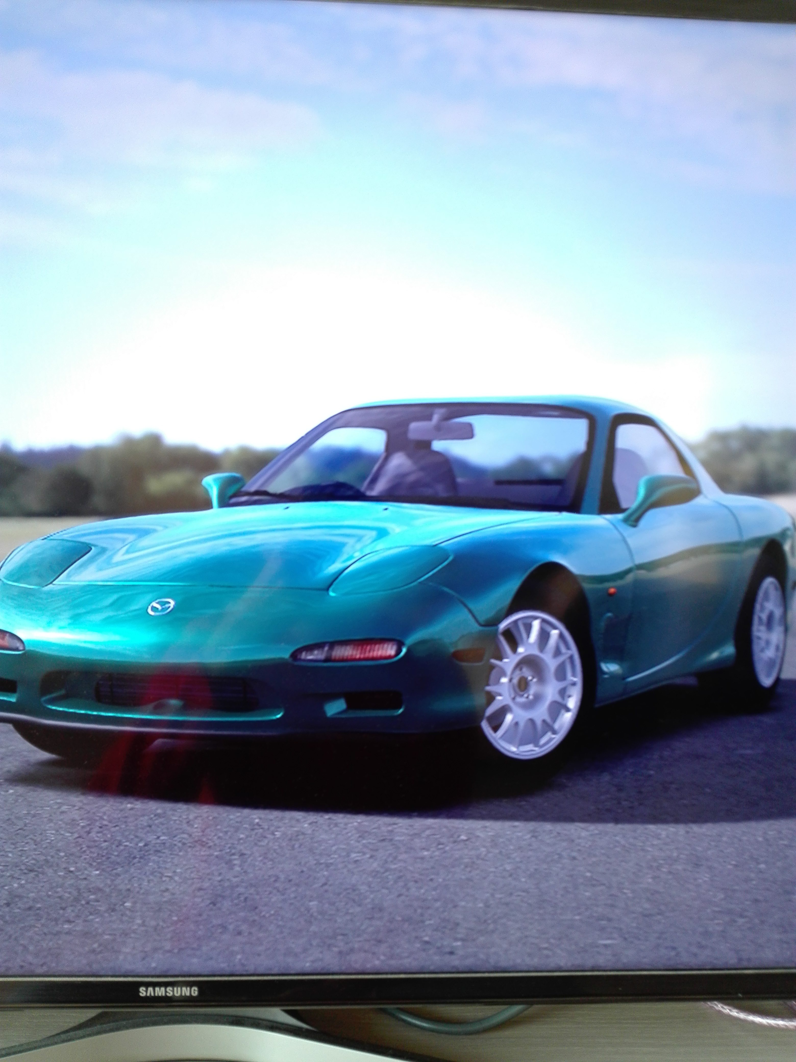 Mazda RX-7 Sparkle Green Metallic