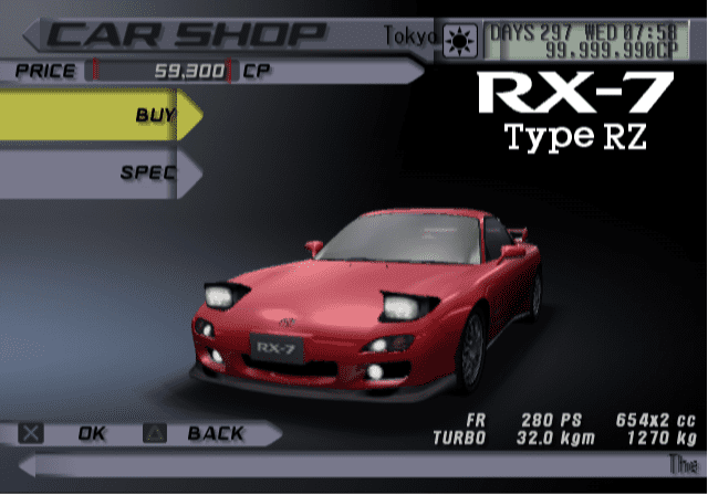 Mazda Rx 7 Type Rz Fd3s