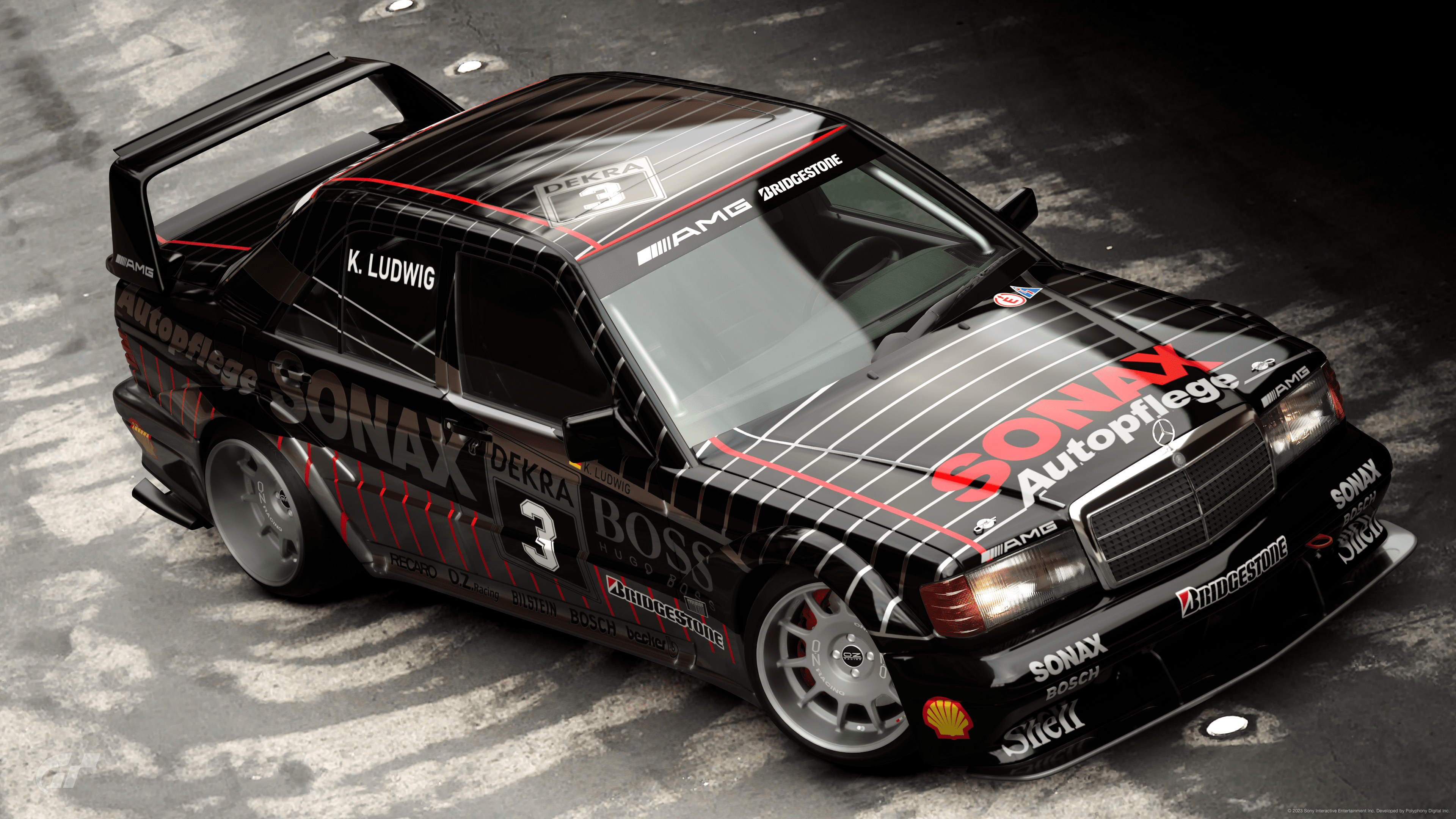 Mercedes 190 E Sonax Boss