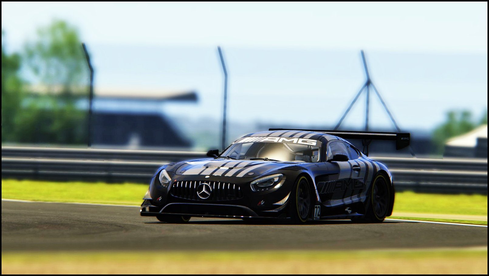 Mercedes AMG GT3 - Silverstone National