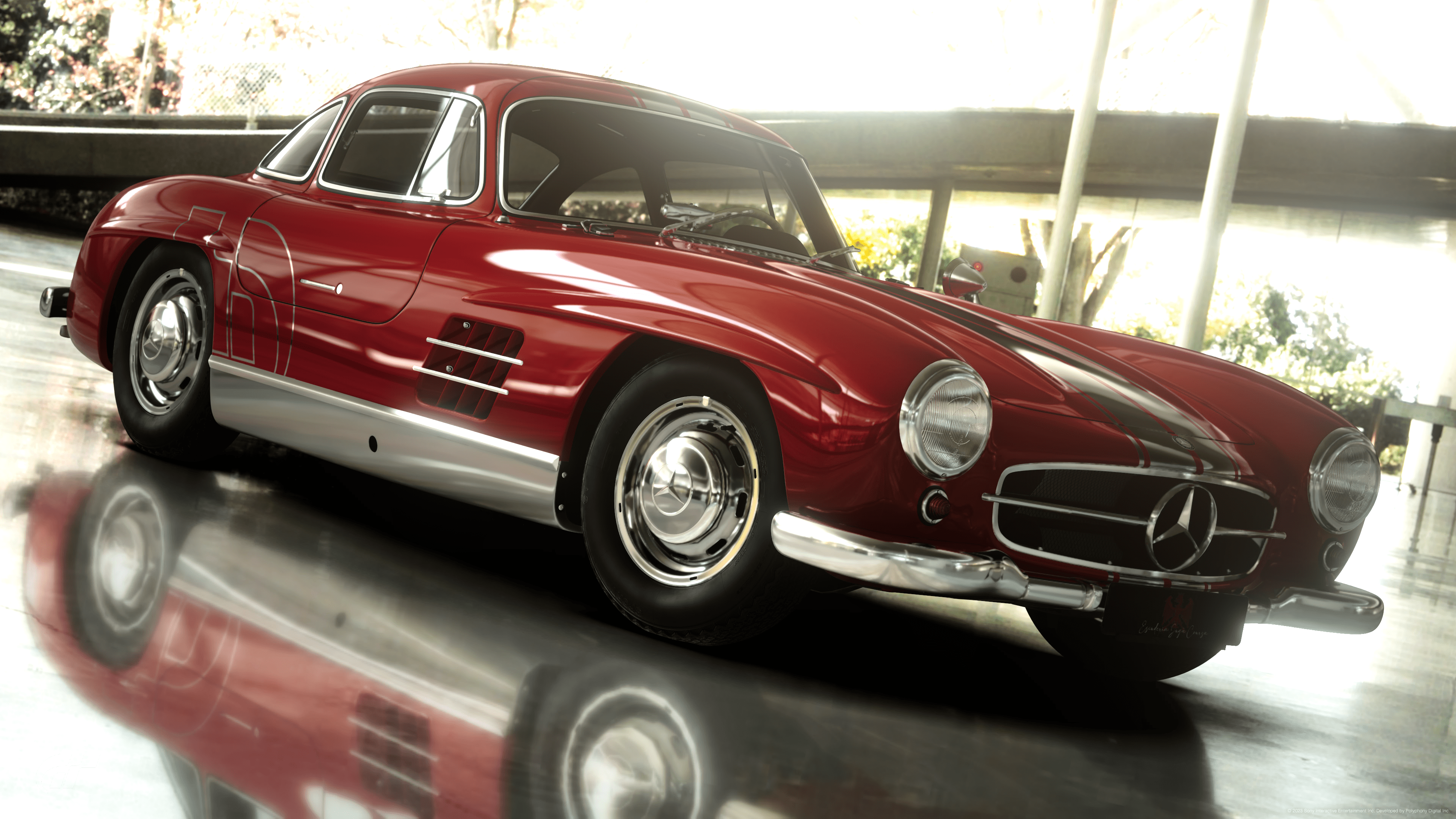 Mercedes-Benz 300 SL Coupé '54 Chrome Line