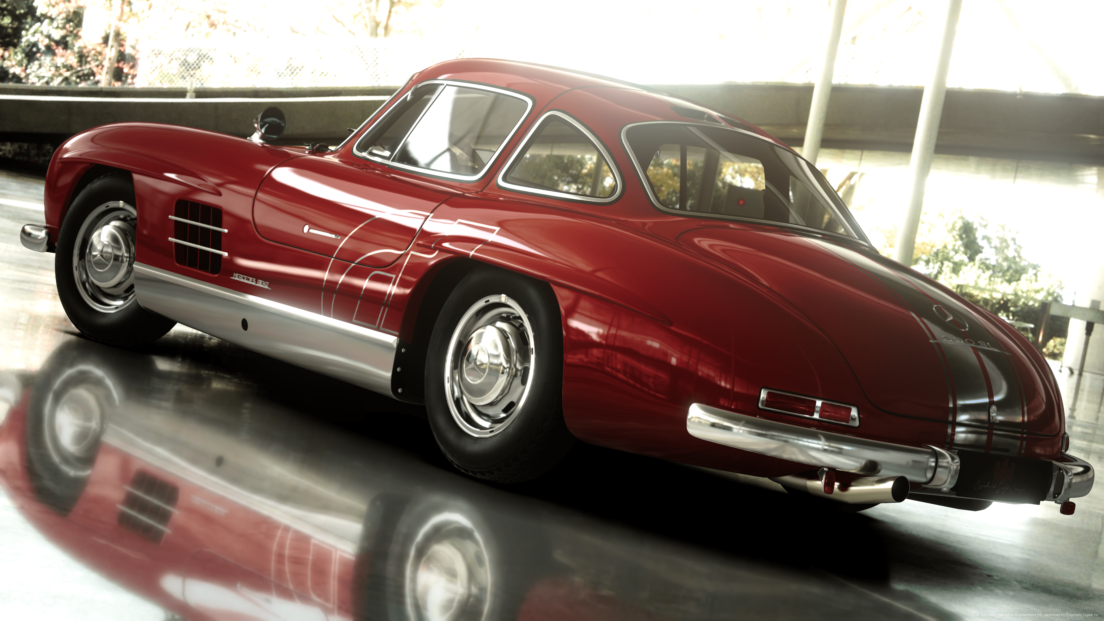 Mercedes-Benz 300 SL Coupé '54 Chrome Line