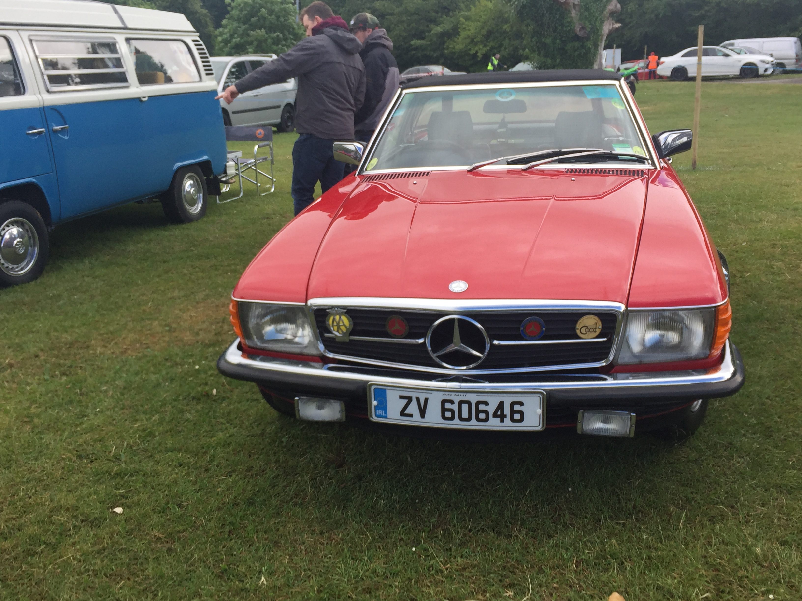 Mercedes-Benz SLC Red