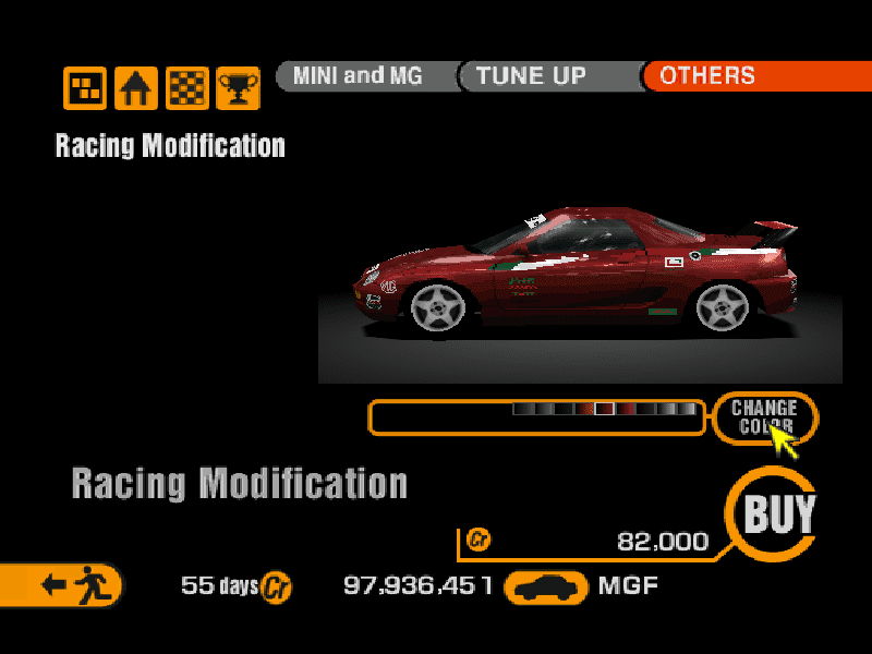 MG MGF 1.8i VVC