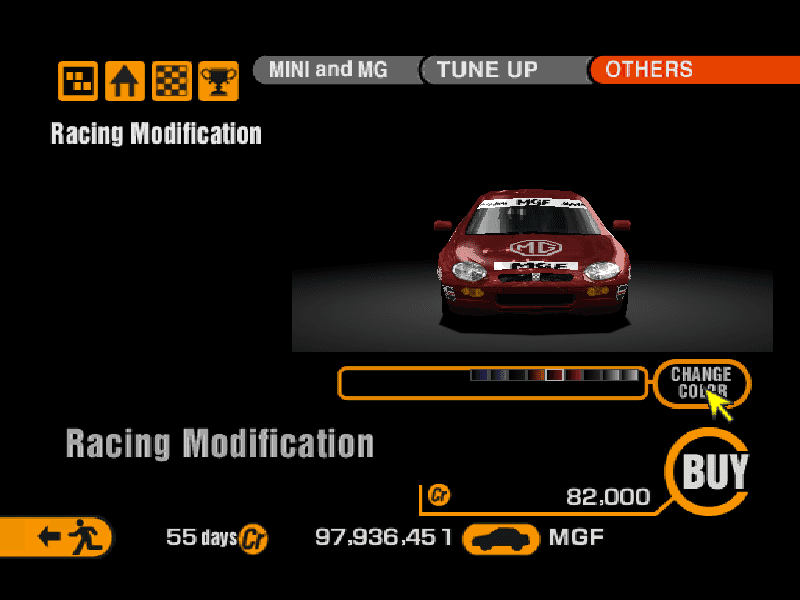 MG MGF 1.8i VVC