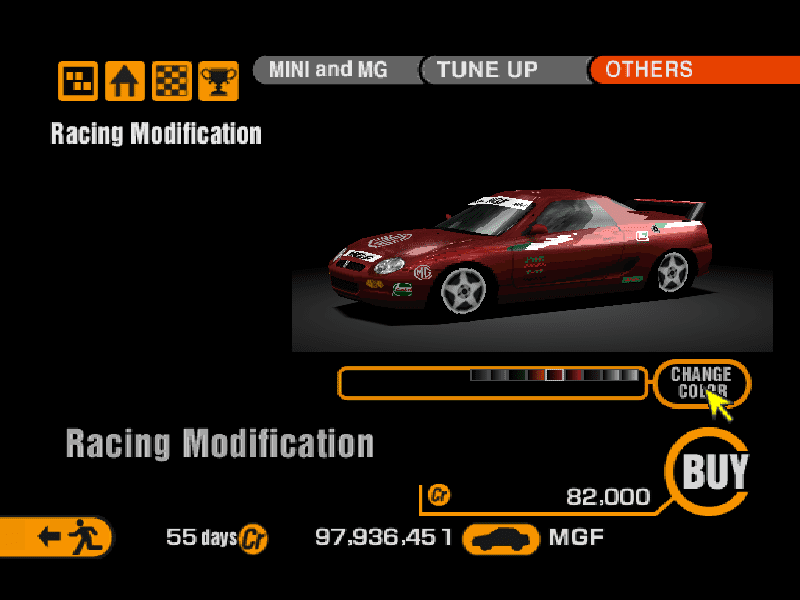 MG MGF 1.8i VVC