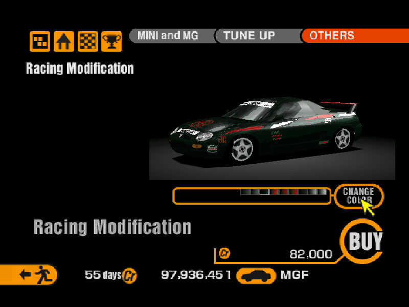 MG MGF 1.8i VVC