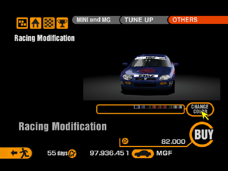 MG MGF 1.8i VVC