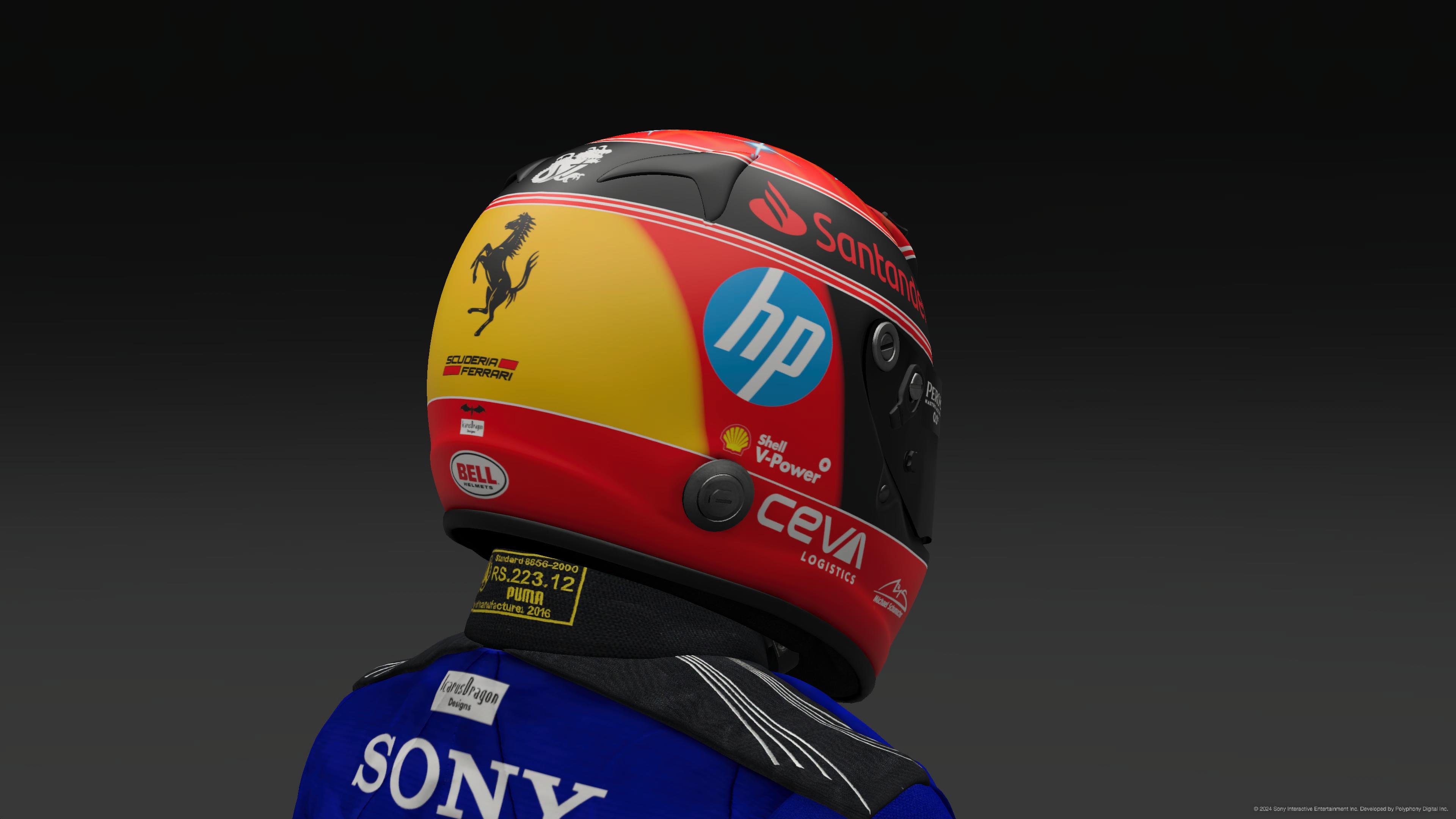 Michael Schumacher 2024 Ferrari Helmet - Pic 3