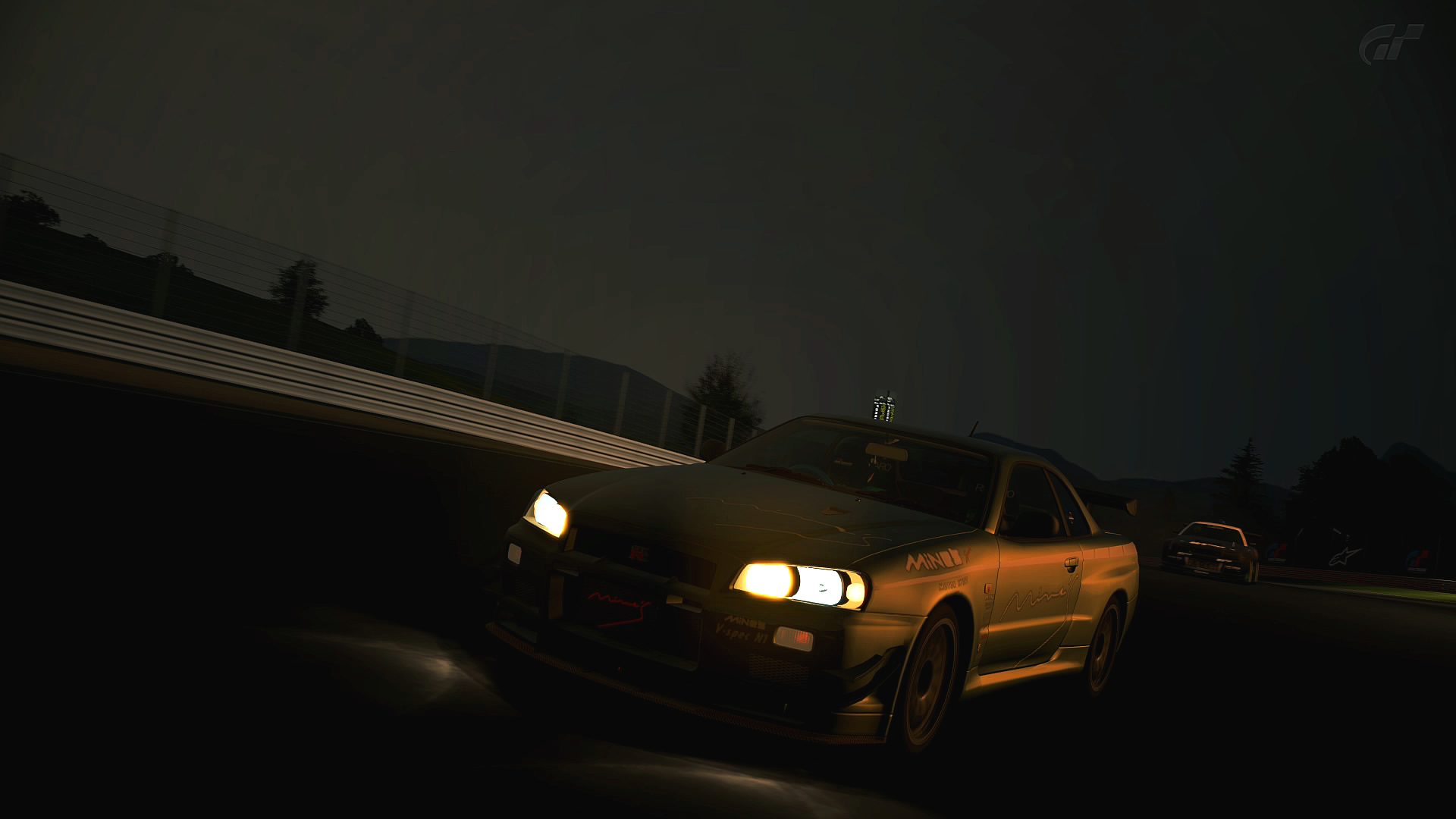 Mine's R34 Skyline - Night Race.jpg