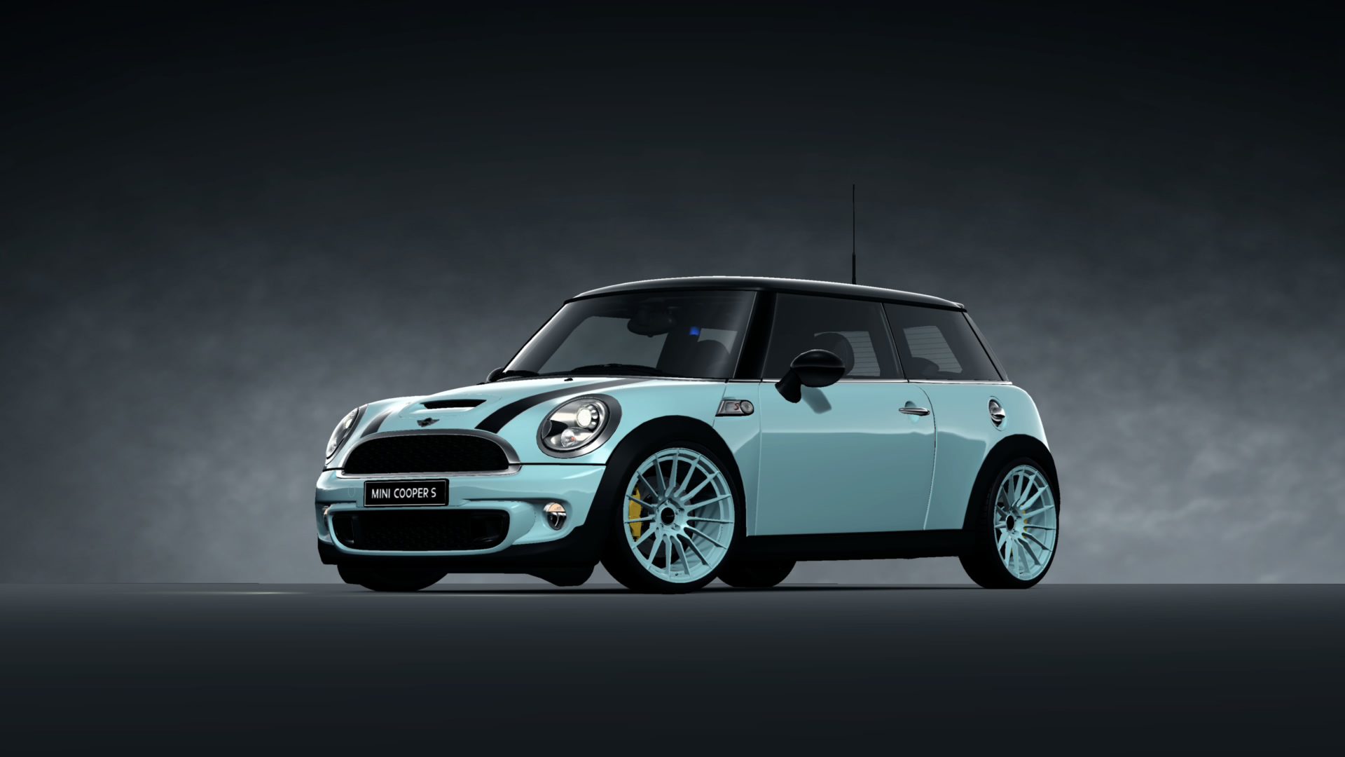 Картина по номерам mini cooper