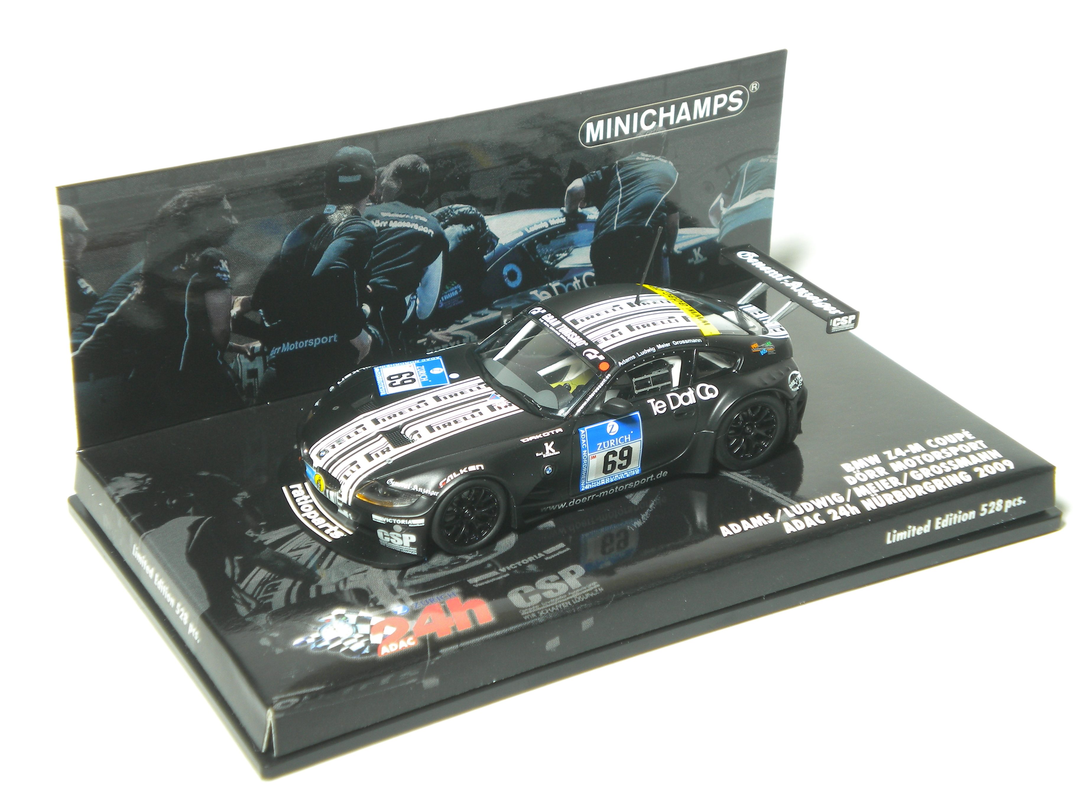 Minichamps - BMW Z4-M Coupe No.69, 24h ADAC Nürburgring 2009