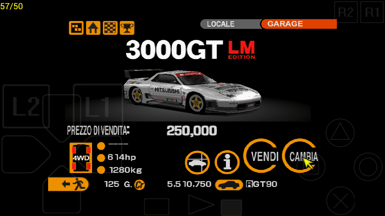 Mitsubishi Gto Lm Silver Gtplanet